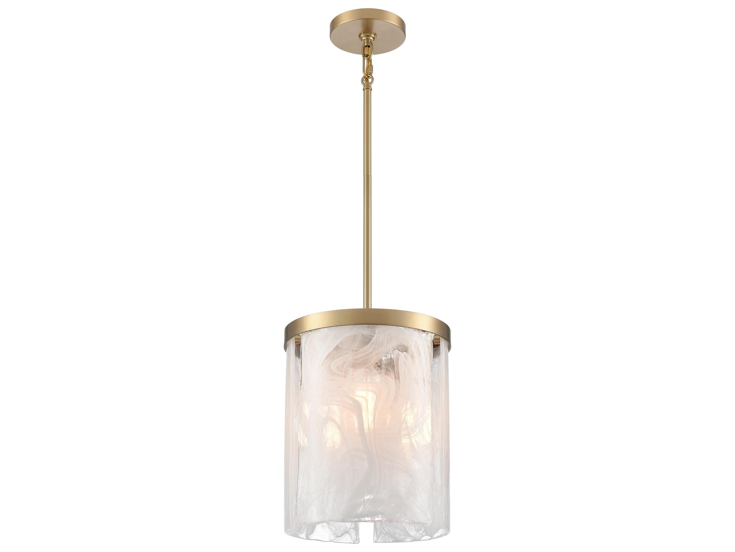 Artcraft Skye 3-Light Brass Mini Pendant