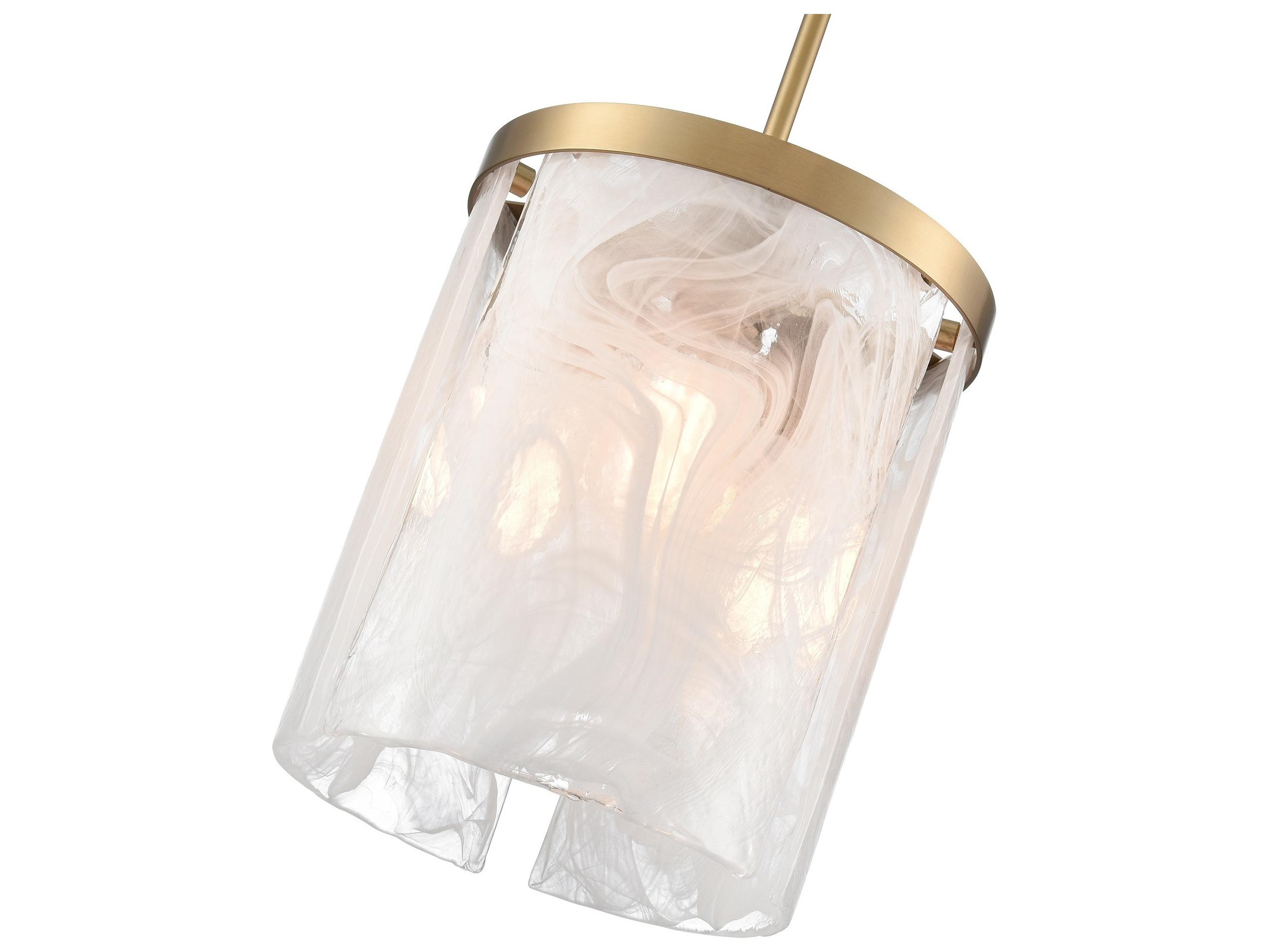 Artcraft Skye 3-Light Brass Mini Pendant