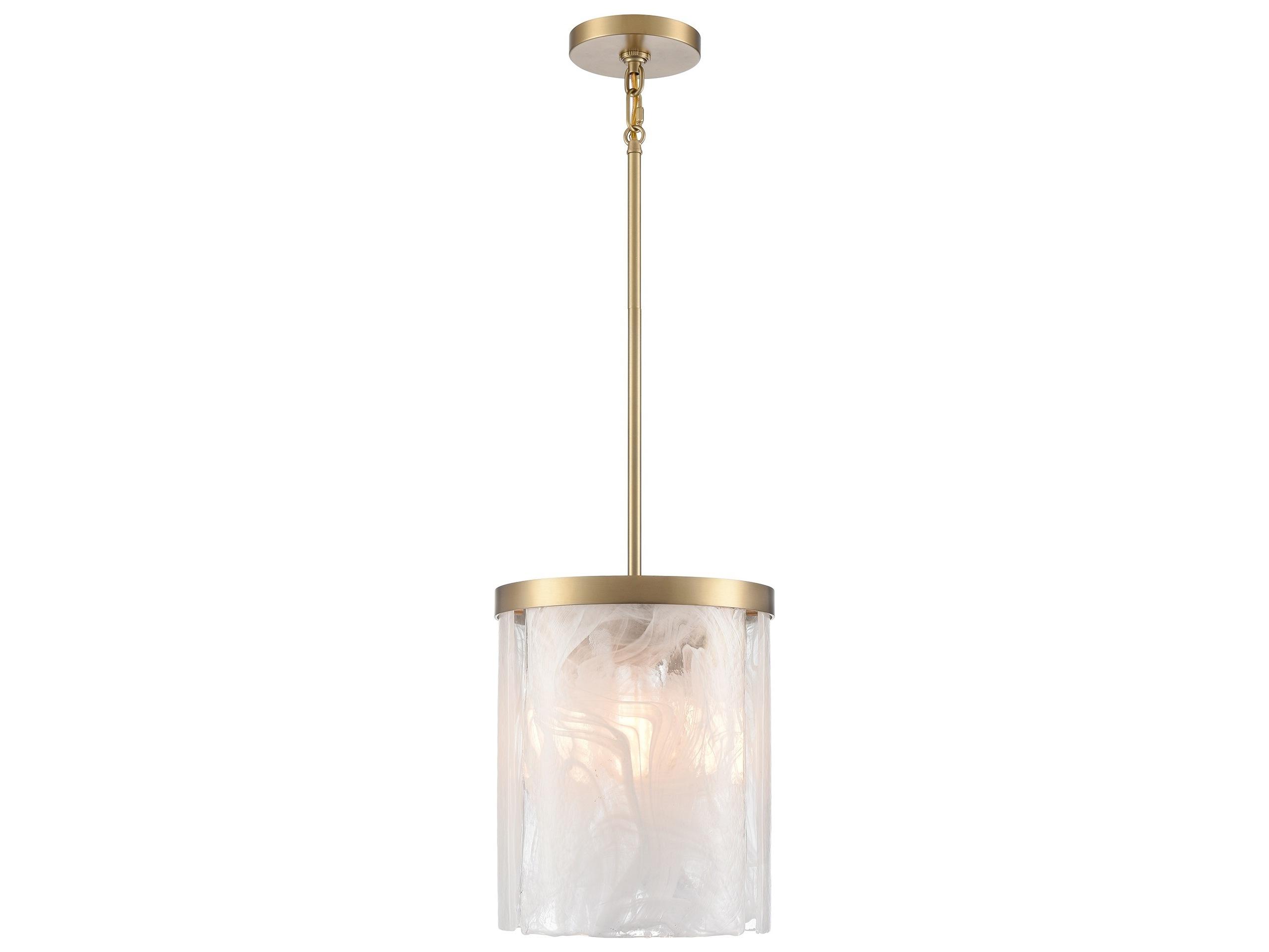 Artcraft Skye 3-Light Brass Mini Pendant