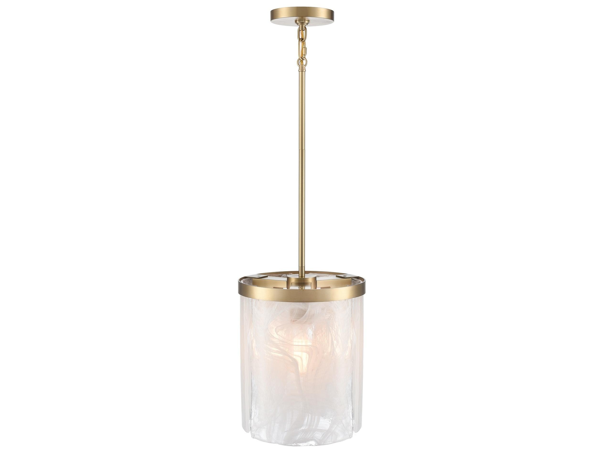 Artcraft Skye 3-Light Brass Mini Pendant