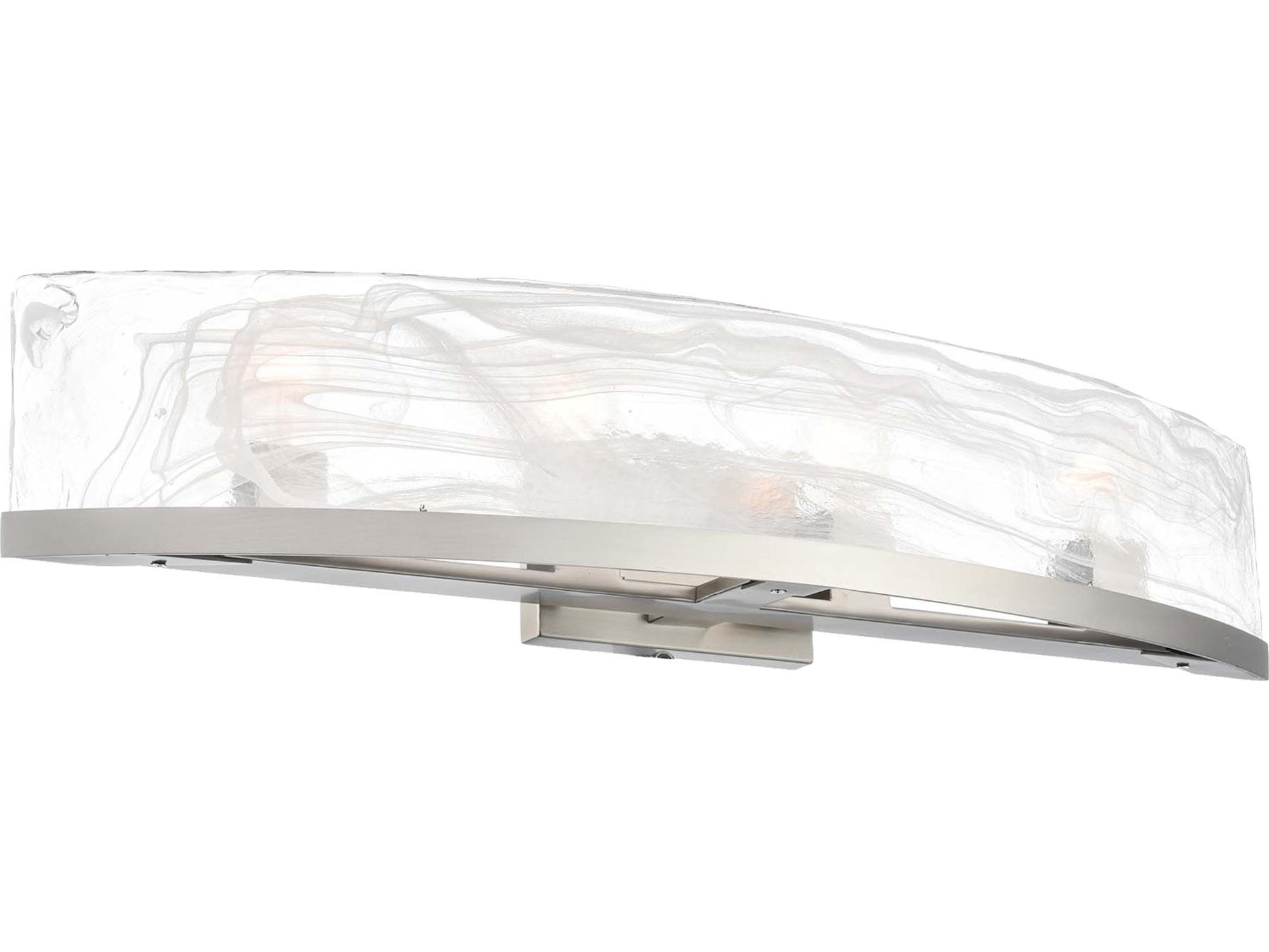 Artcraft Skye 4-Light Brushed Nickel Vanity Light