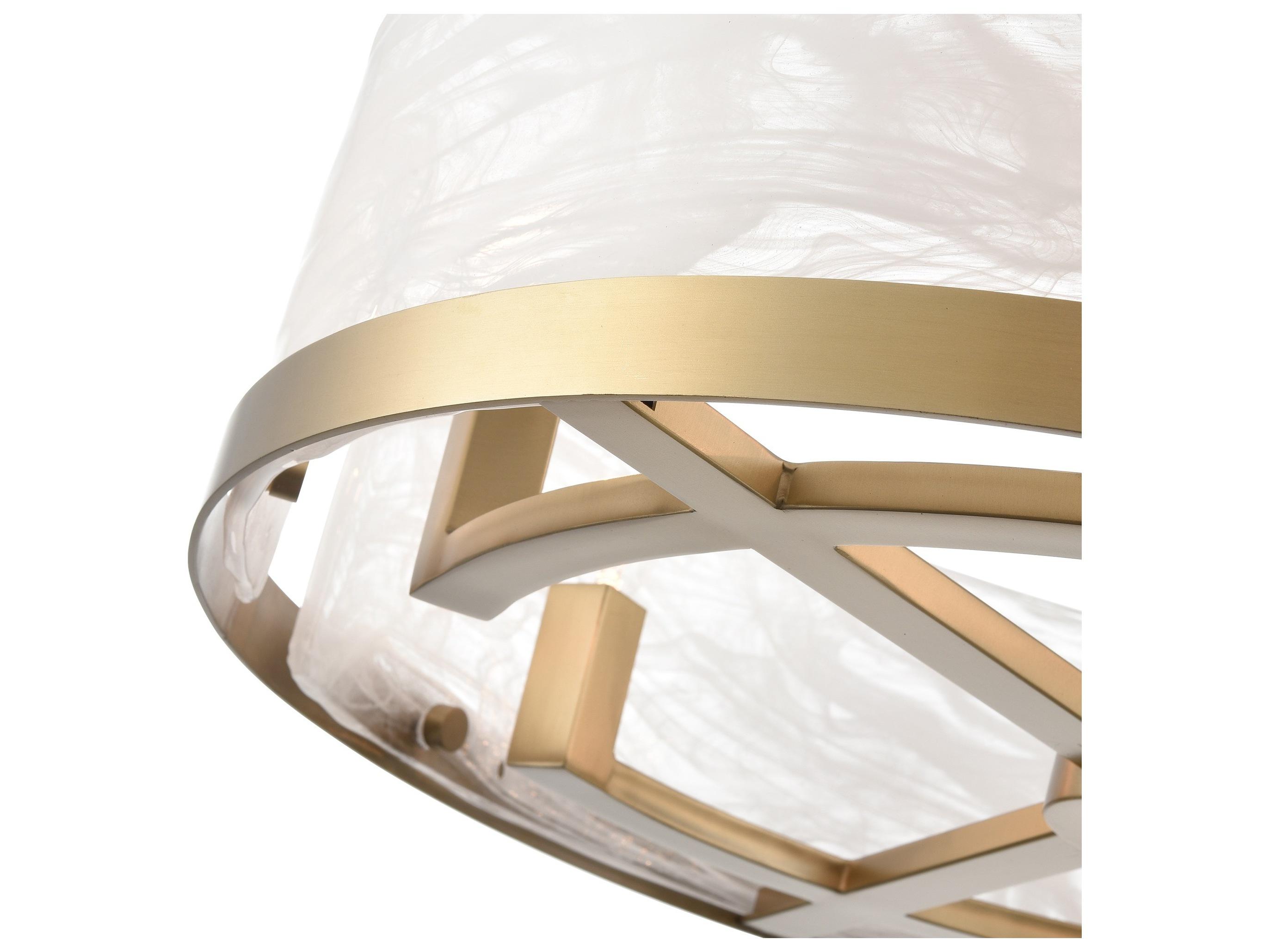 Artcraft Skye 6-Light Brass Pendant