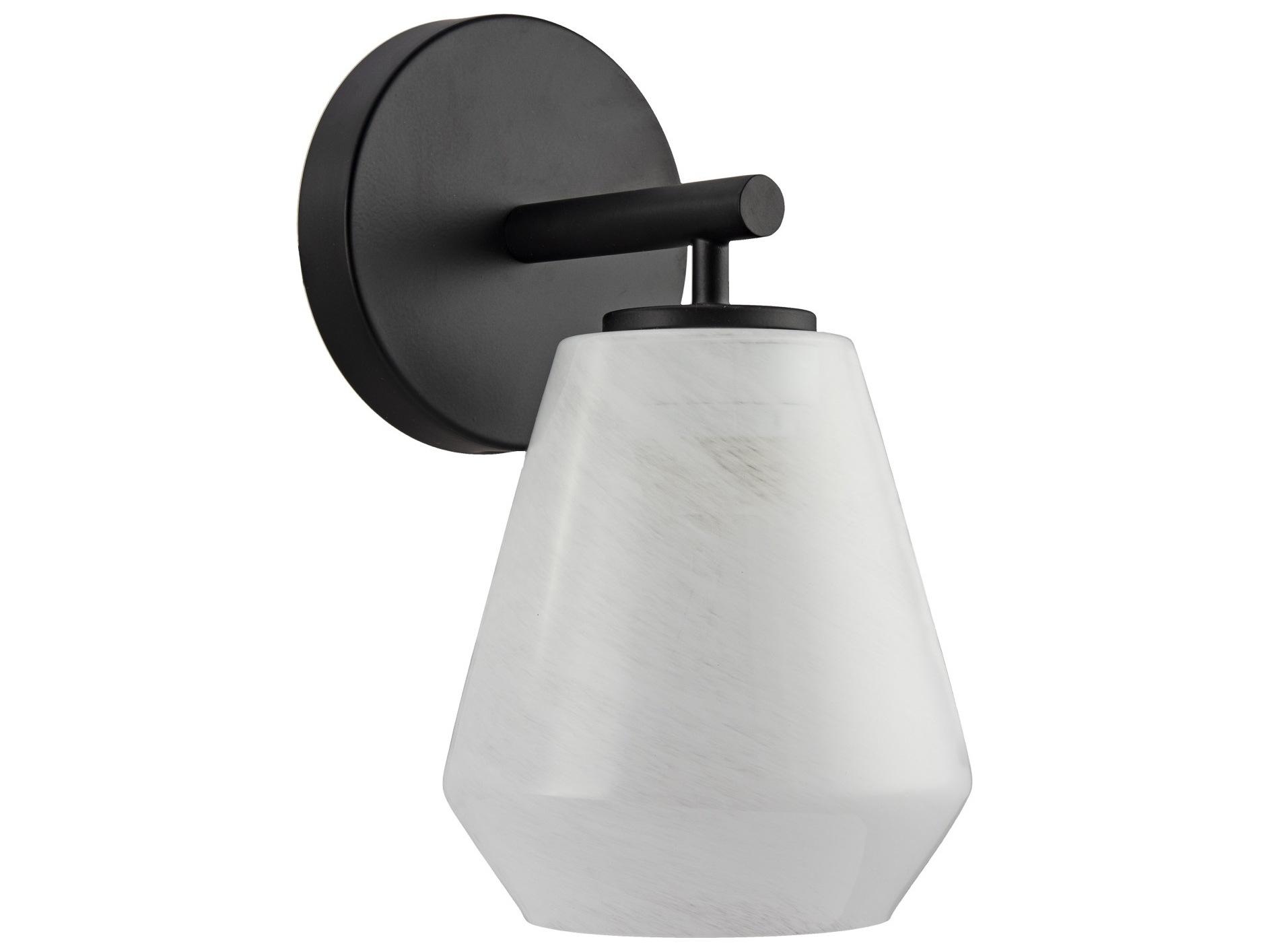 Artcraft Brooke 1-Light Black Wall Sconce
