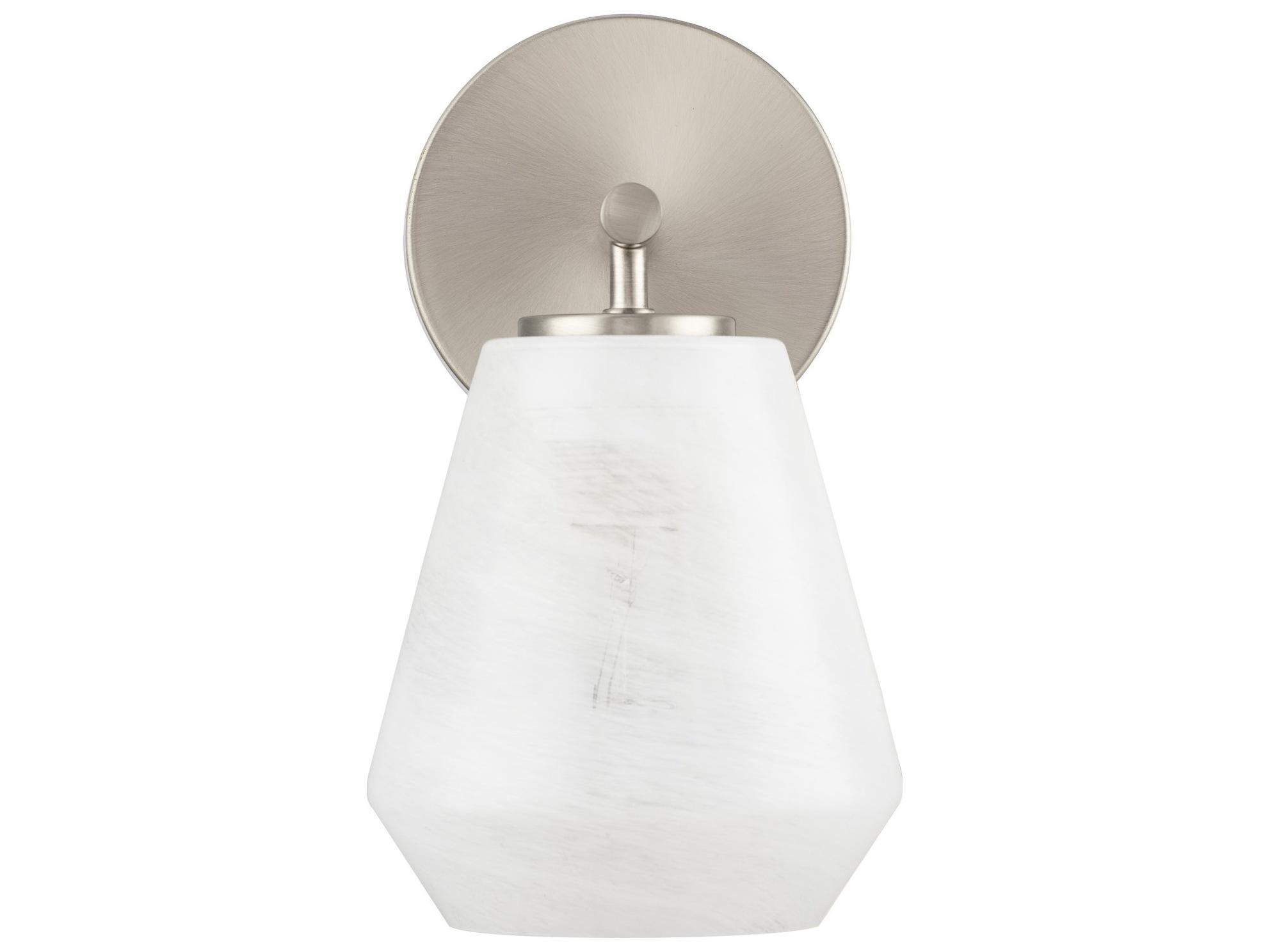 Artcraft Brooke 1-Light Brushed Nickel Wall Sconce