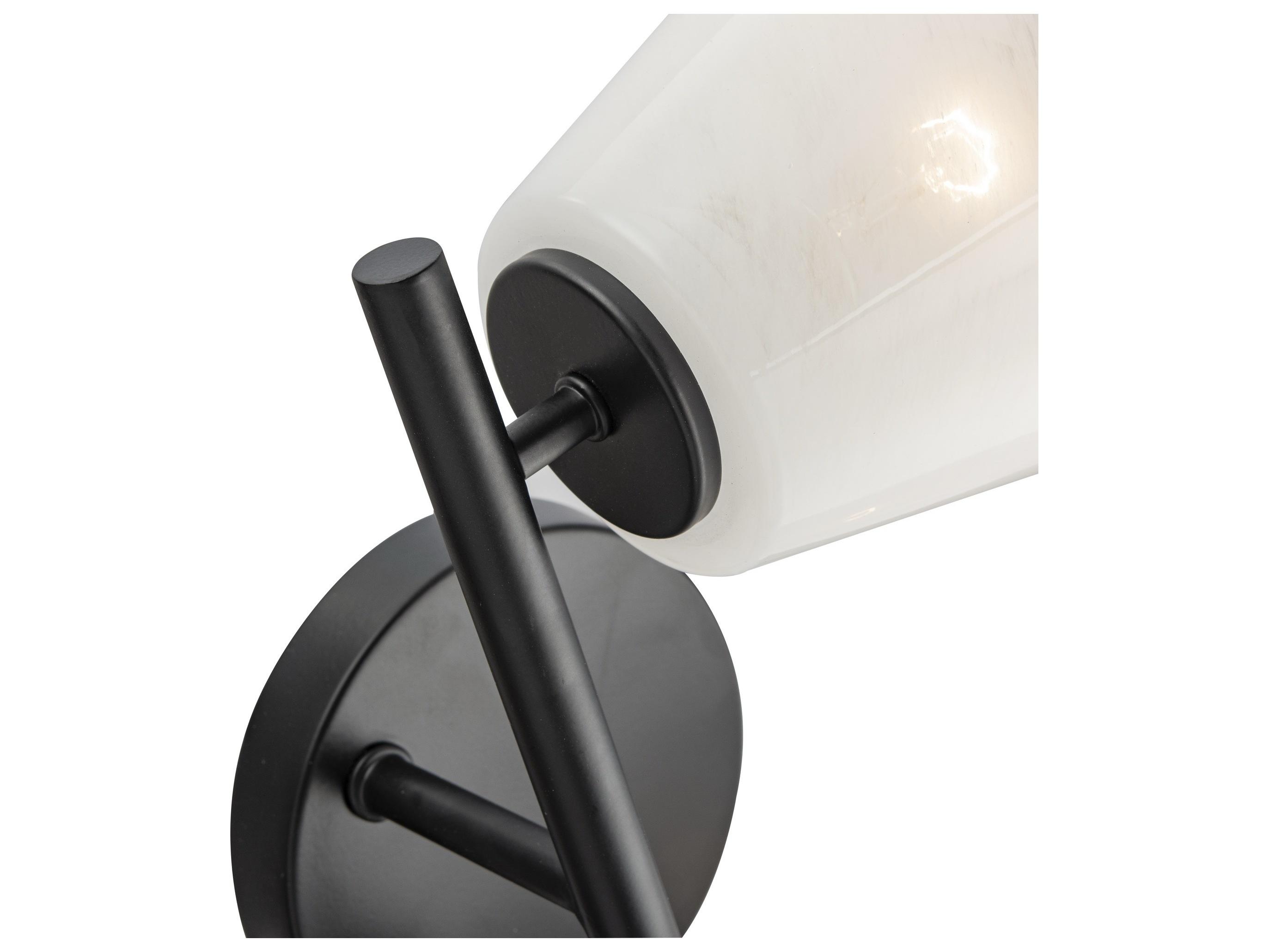 Artcraft Brooke 2-Light Black Vanity Light