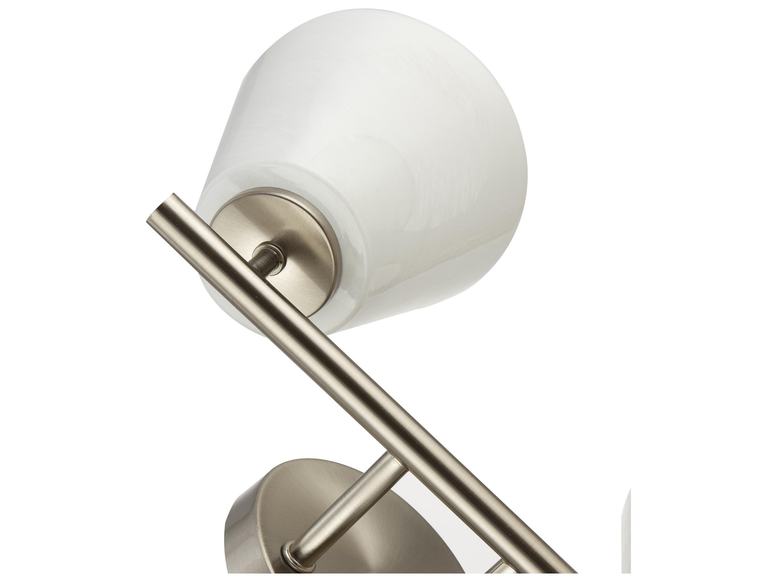 Artcraft Brooke 2-Light Brushed Nickel Vanity Light