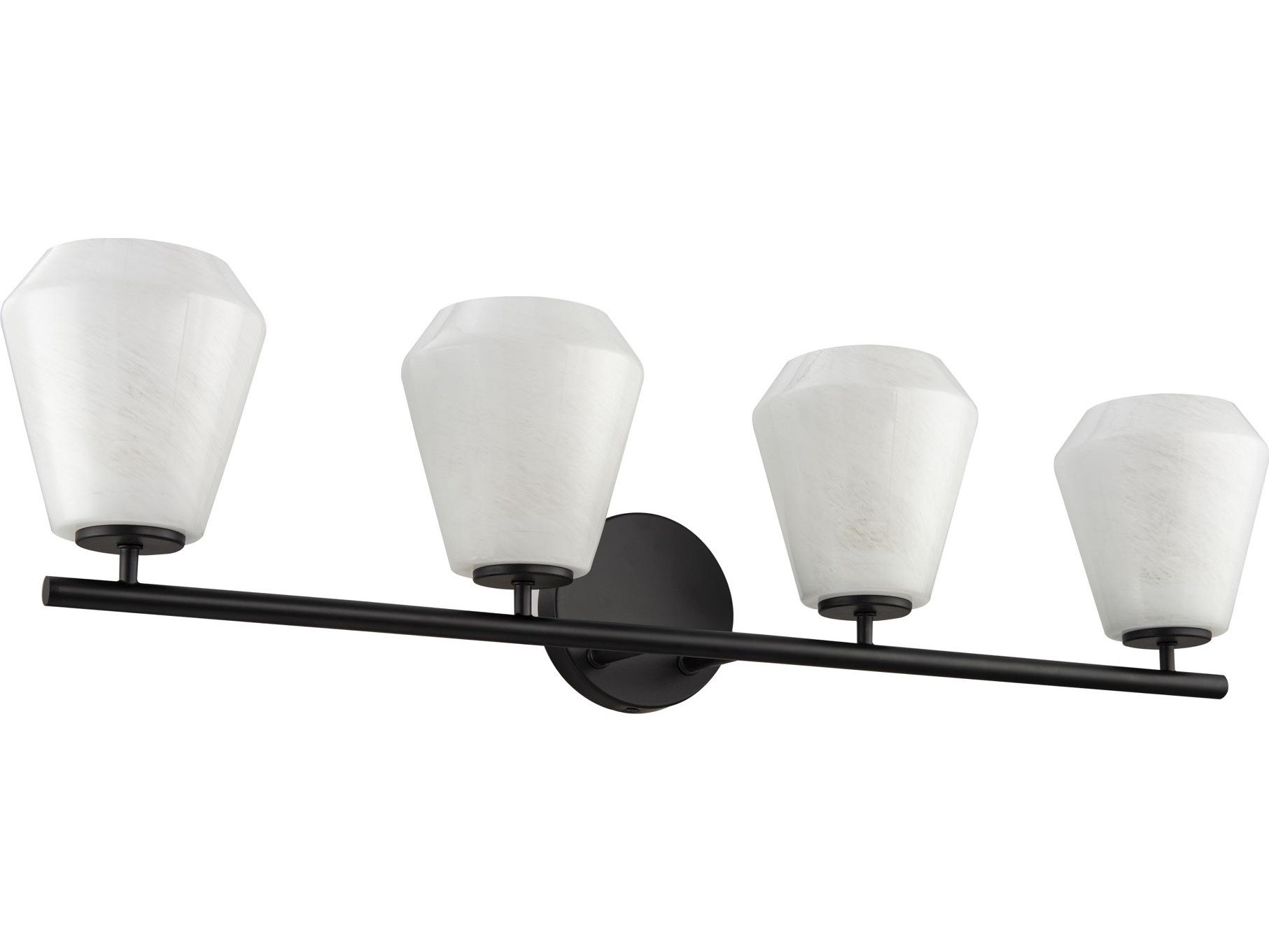 Artcraft Brooke 4-Light Black Vanity Light