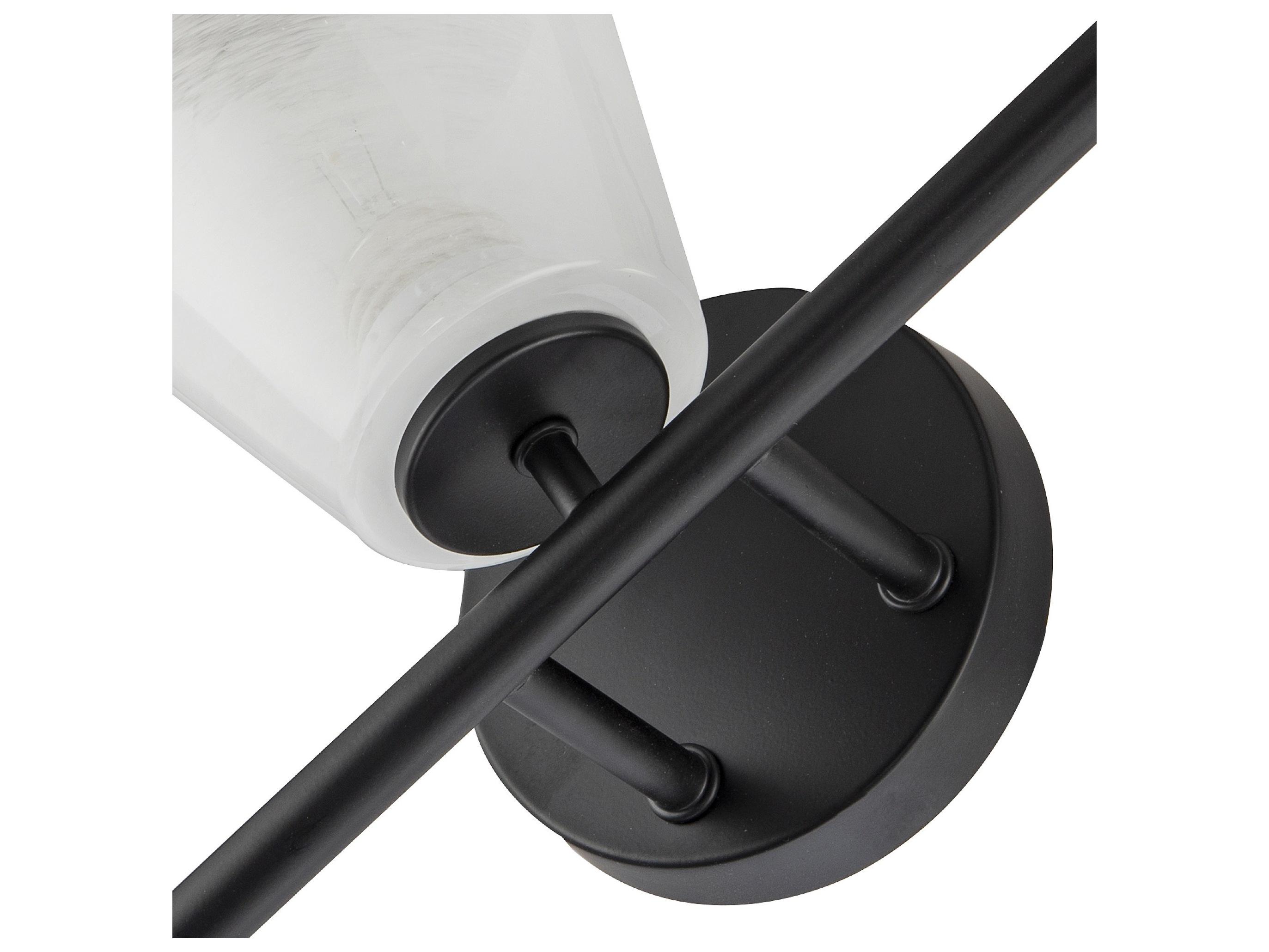 Artcraft Brooke 4-Light Black Vanity Light