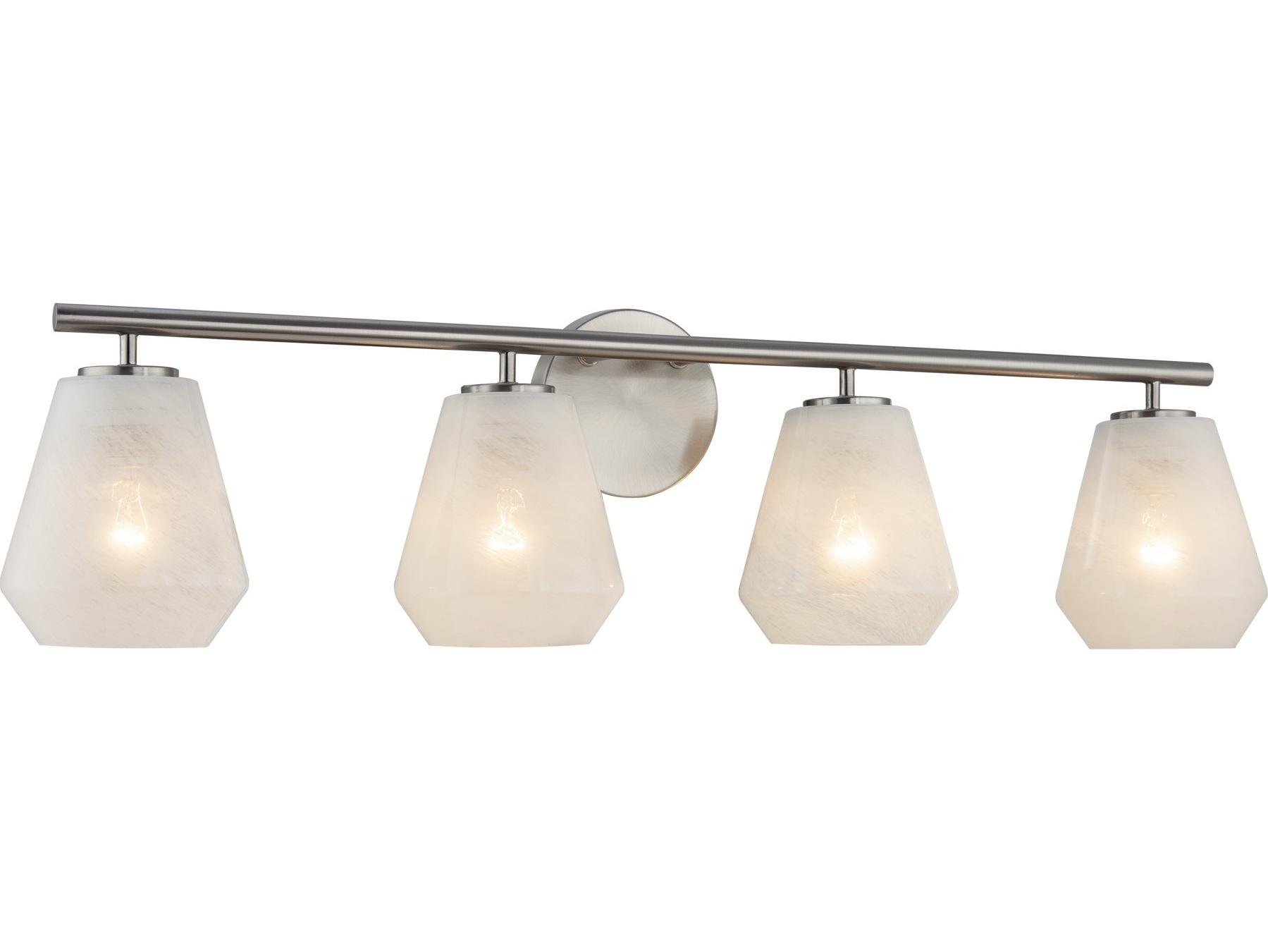 Artcraft Brooke 4-Light Brushed Nickel Vanity Light