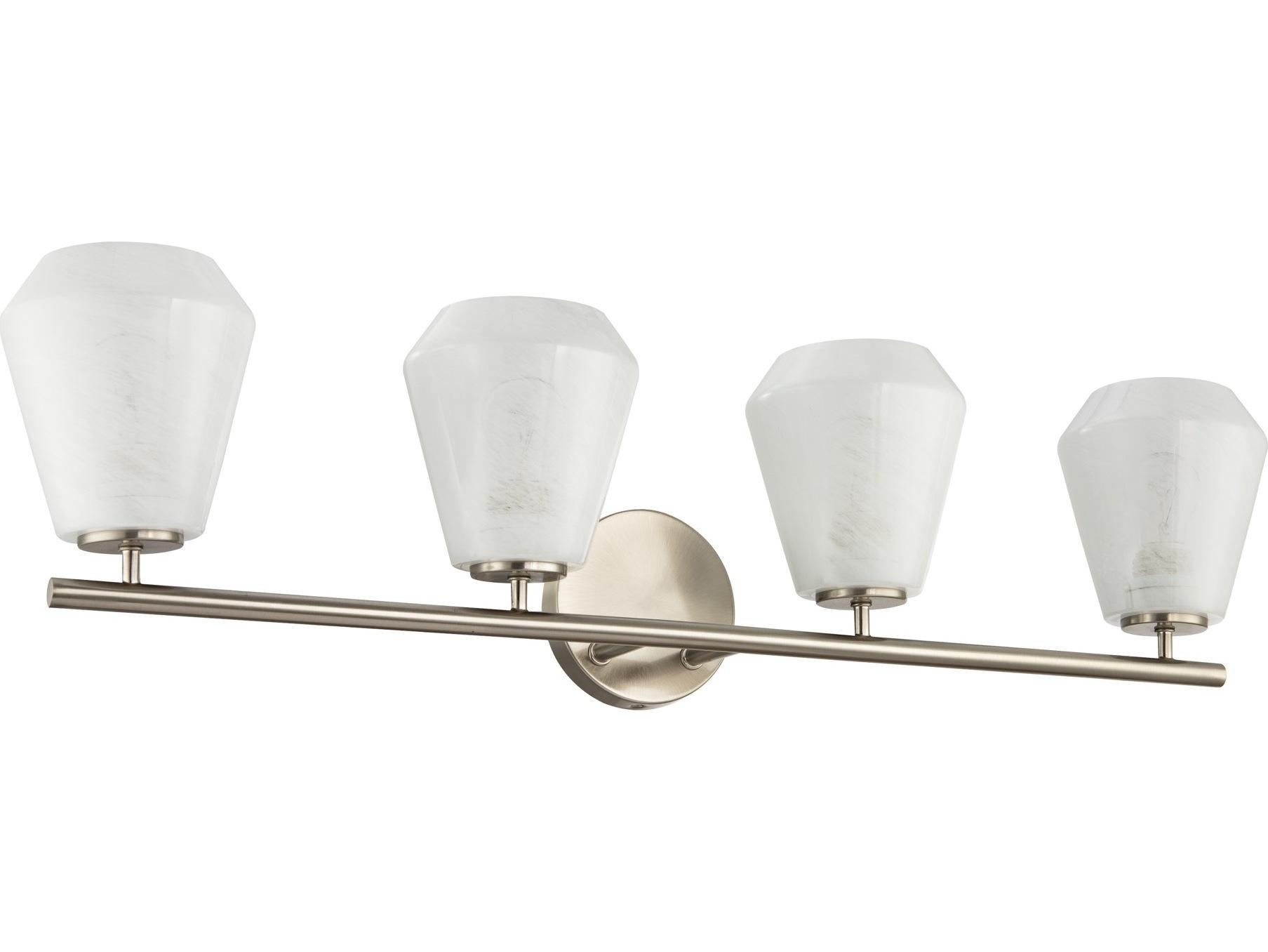Artcraft Brooke 4-Light Brushed Nickel Vanity Light