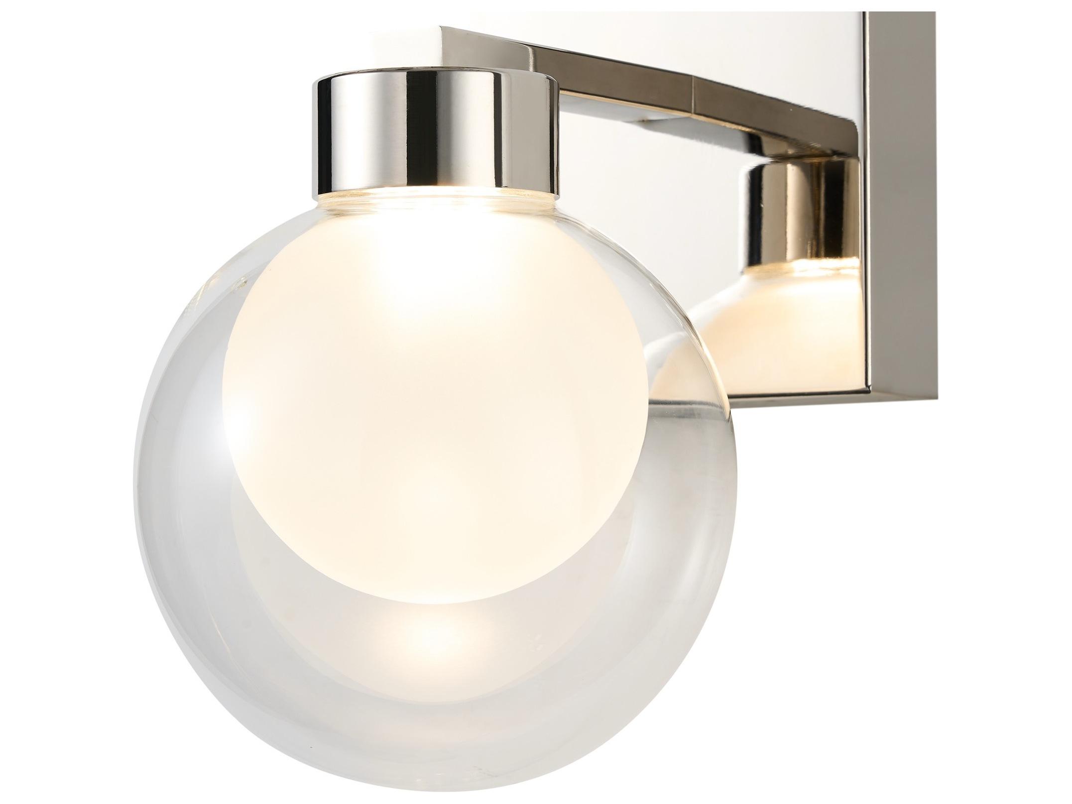 Artcraft Colton 1-Light Chrome Wall Sconce