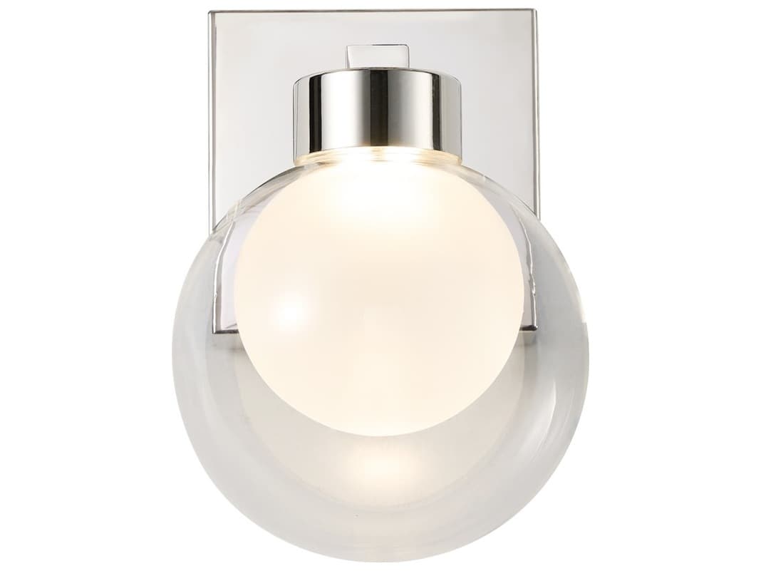 Artcraft Colton 1-Light Chrome Wall Sconce
