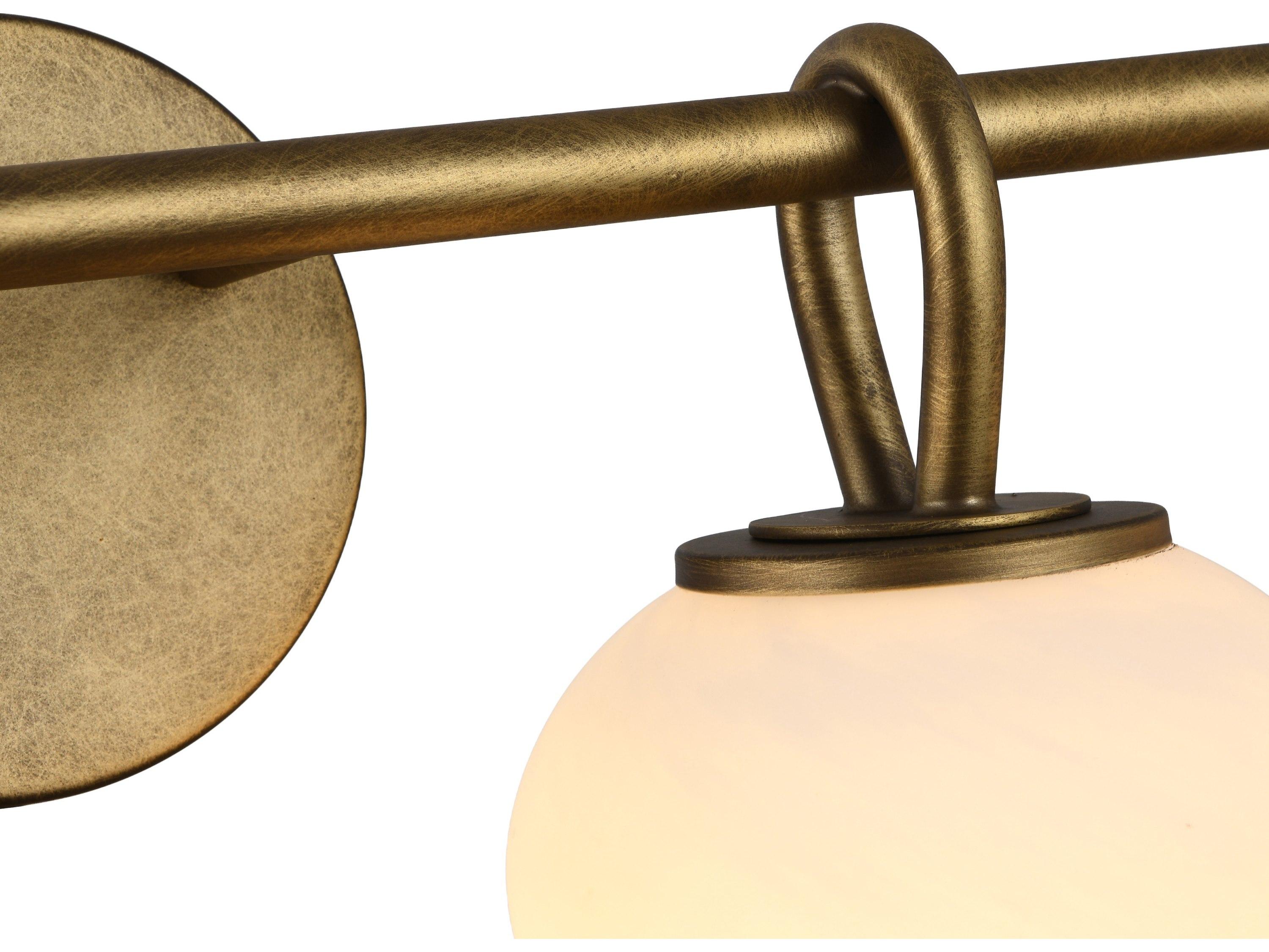 Artcraft Velora 4-Light Legacy Brass Vanity Light