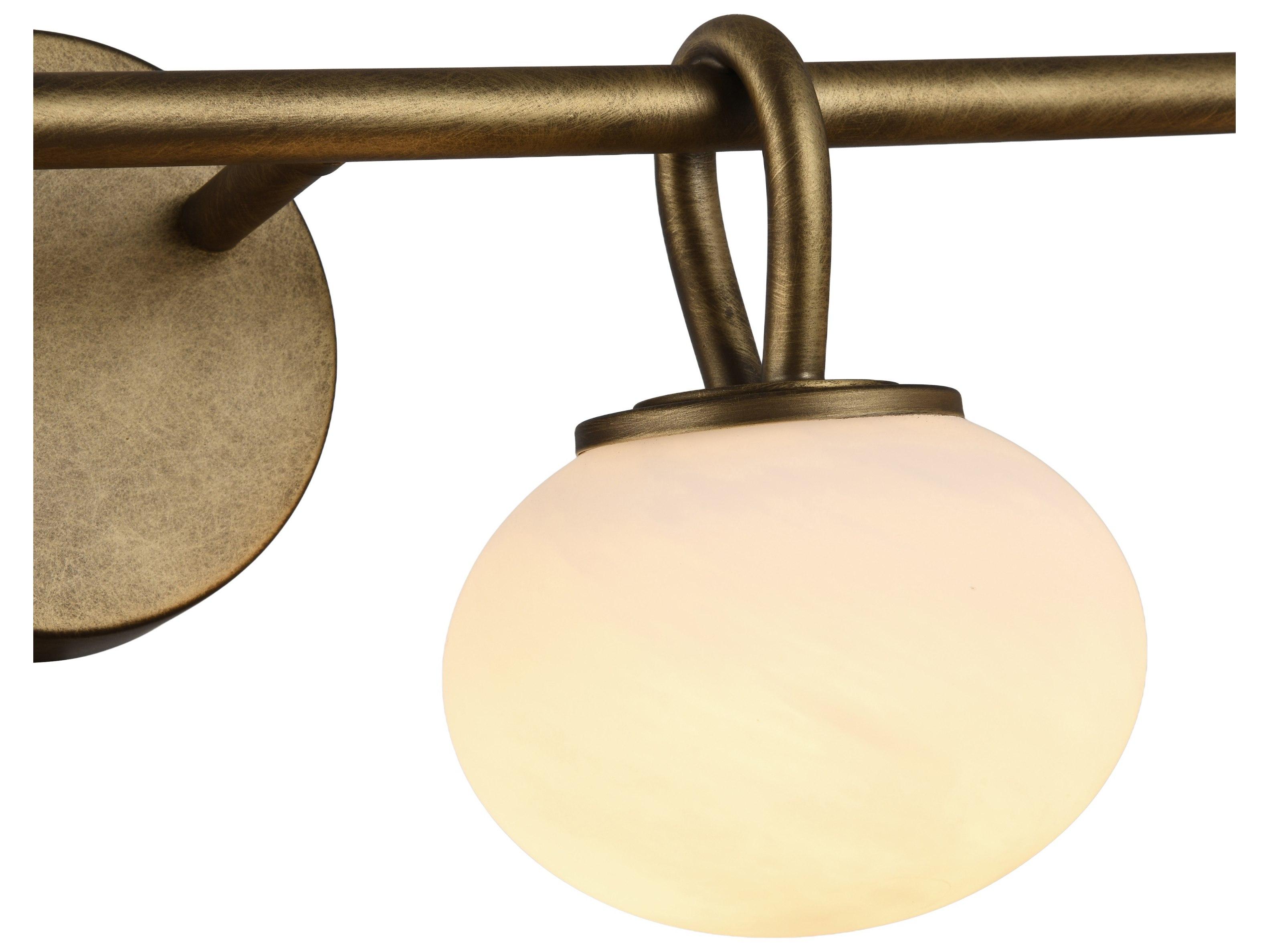 Artcraft Velora 4-Light Legacy Brass Vanity Light