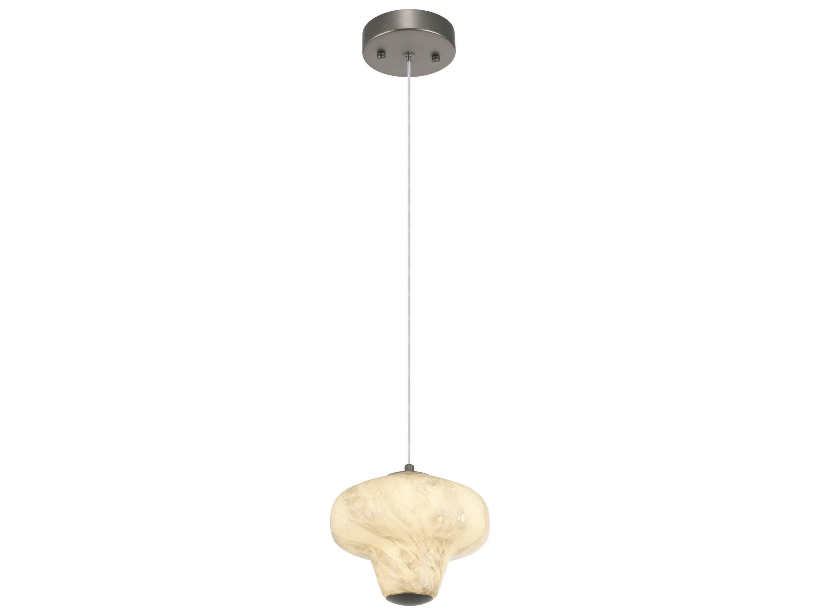 Artcraft Solara 1-Light Graphite Gray Mini Pendant