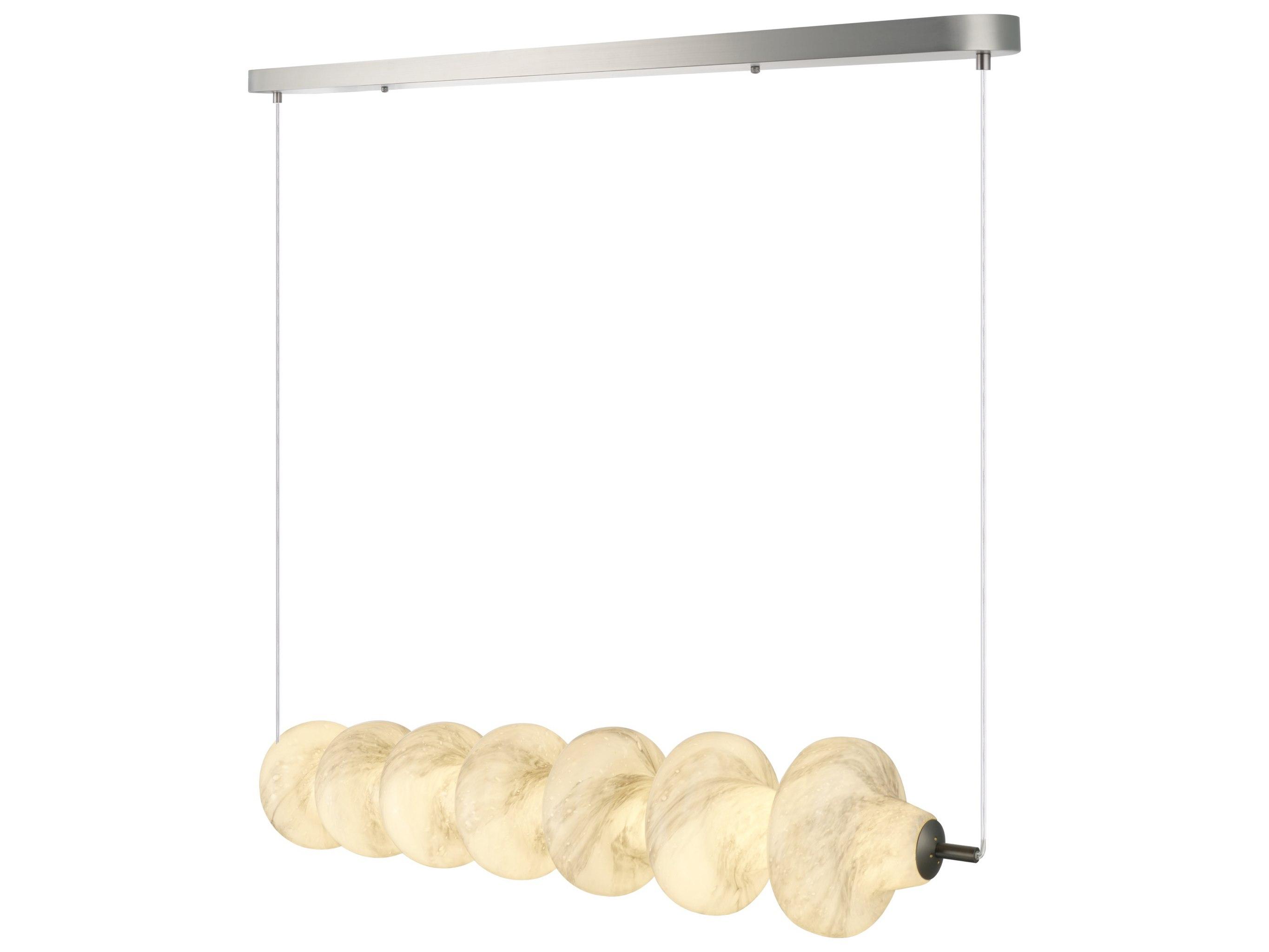 Artcraft Solara 1-Light Graphite Gray Linear Island Pendant