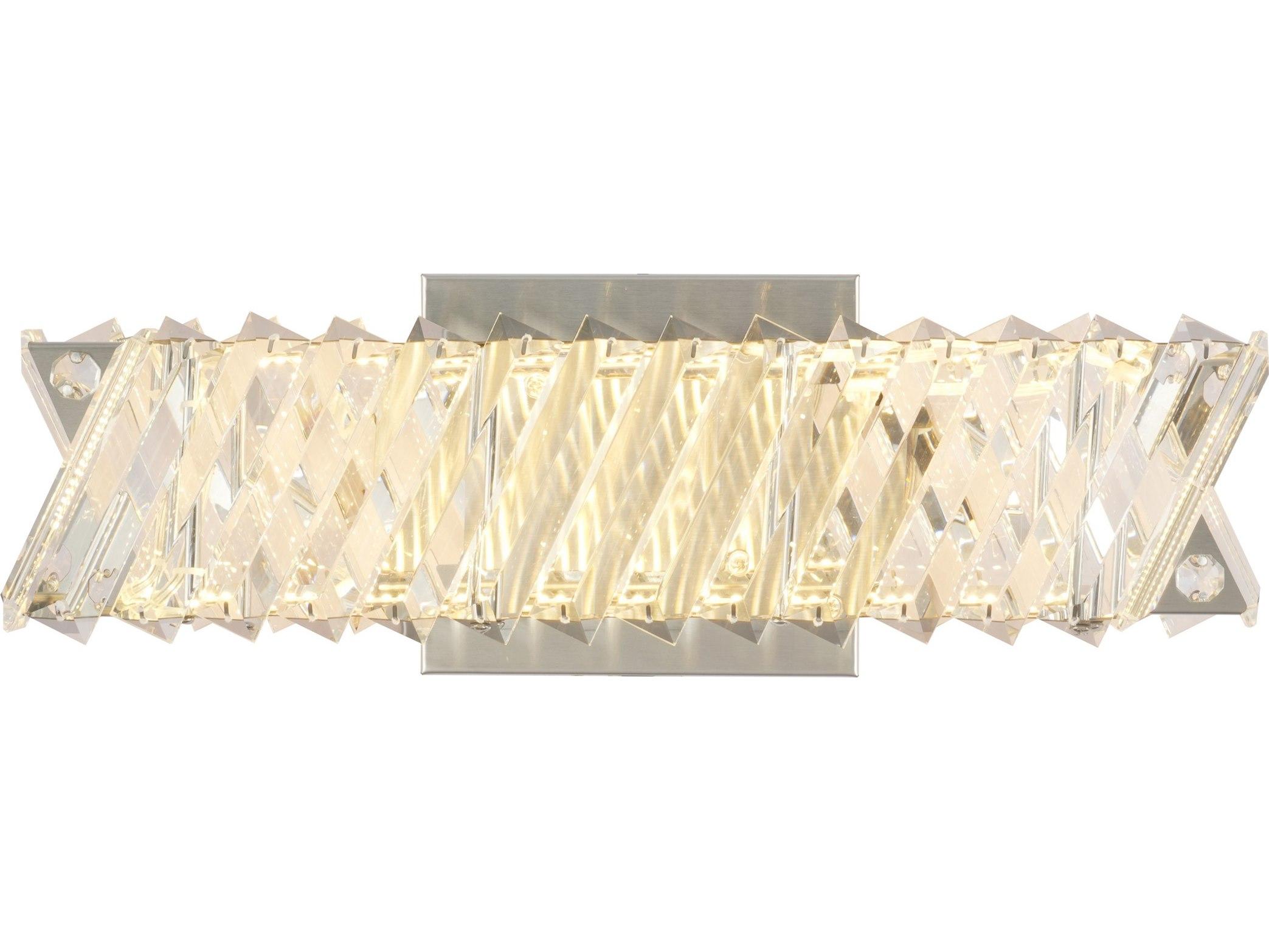 Artcraft Alya 1-Light Polished Nickel Wall Sconce