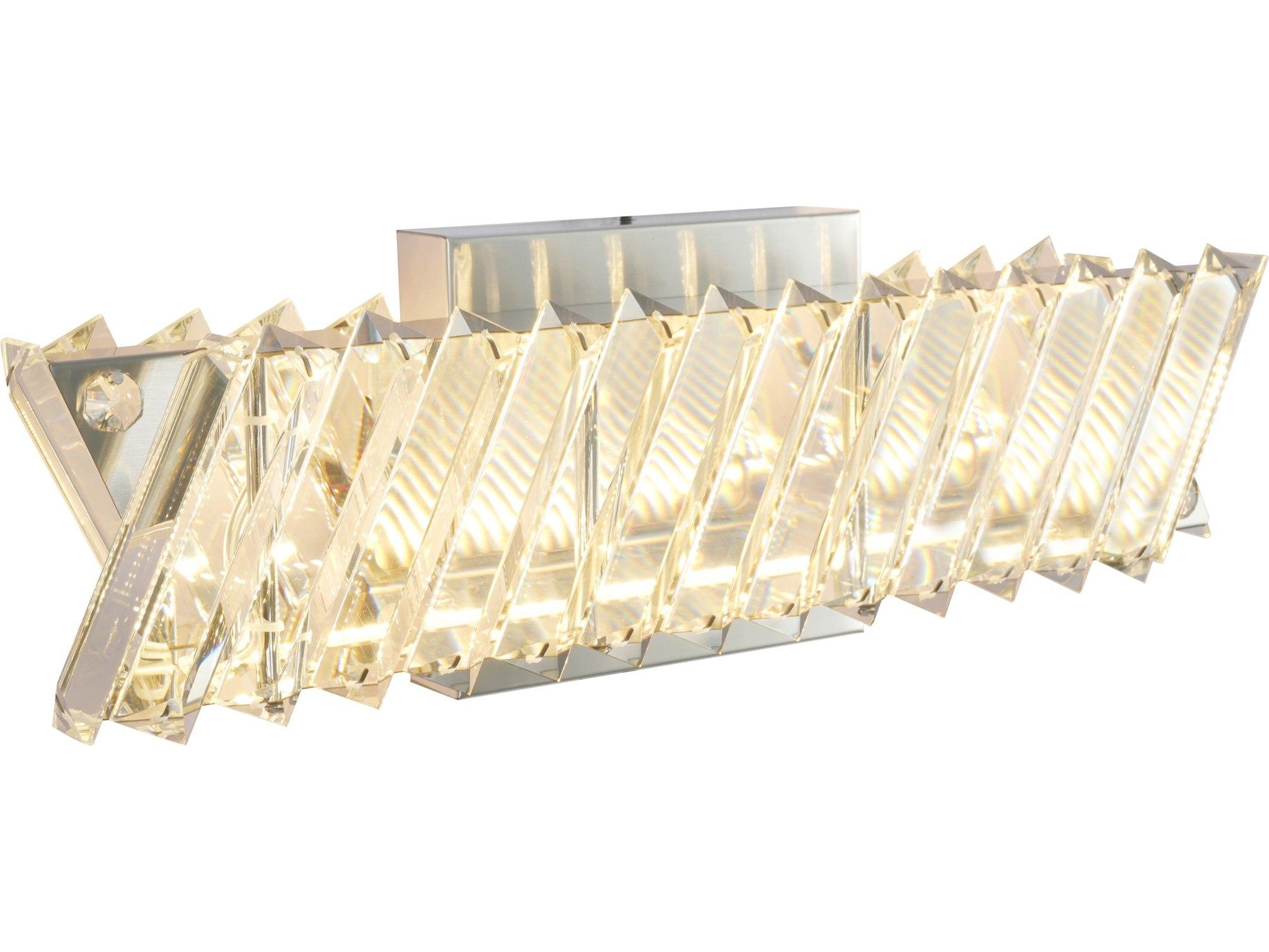 Artcraft Alya 1-Light Polished Nickel Wall Sconce