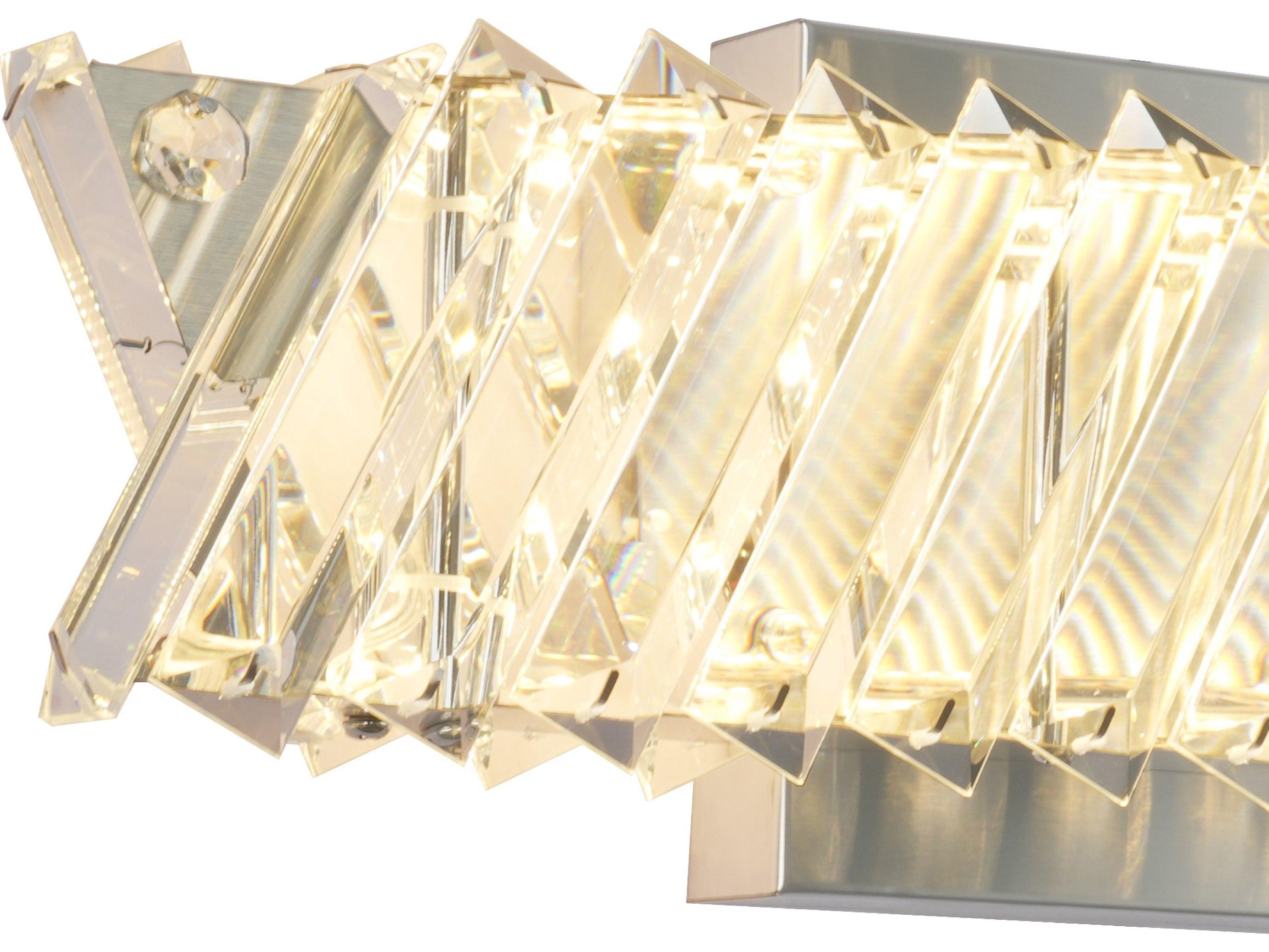 Artcraft Alya 1-Light Polished Nickel Wall Sconce