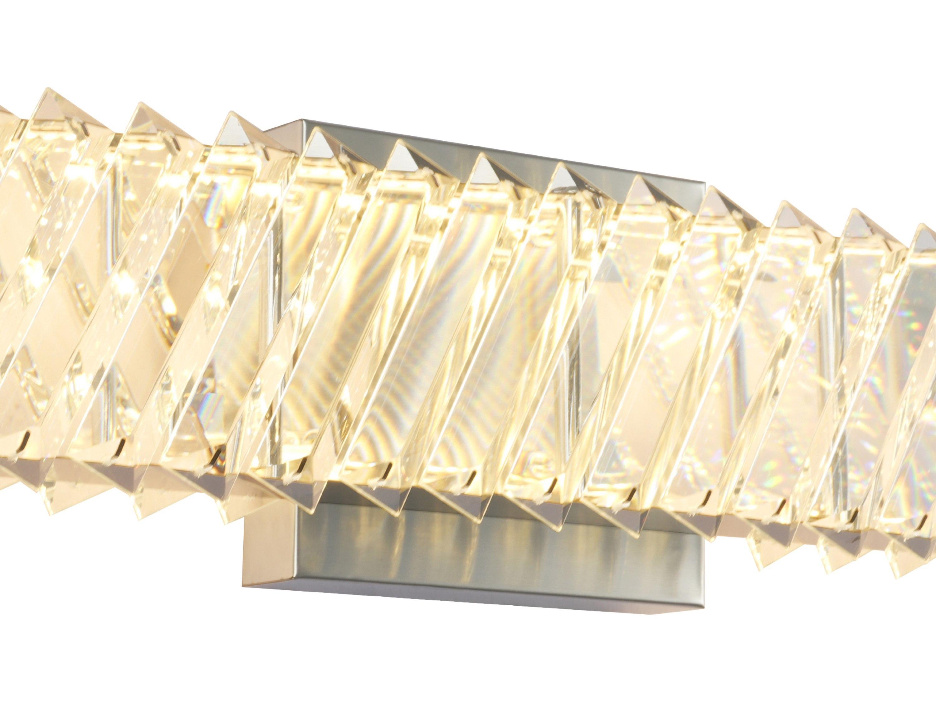 Artcraft Alya 1-Light Polished Nickel Wall Sconce