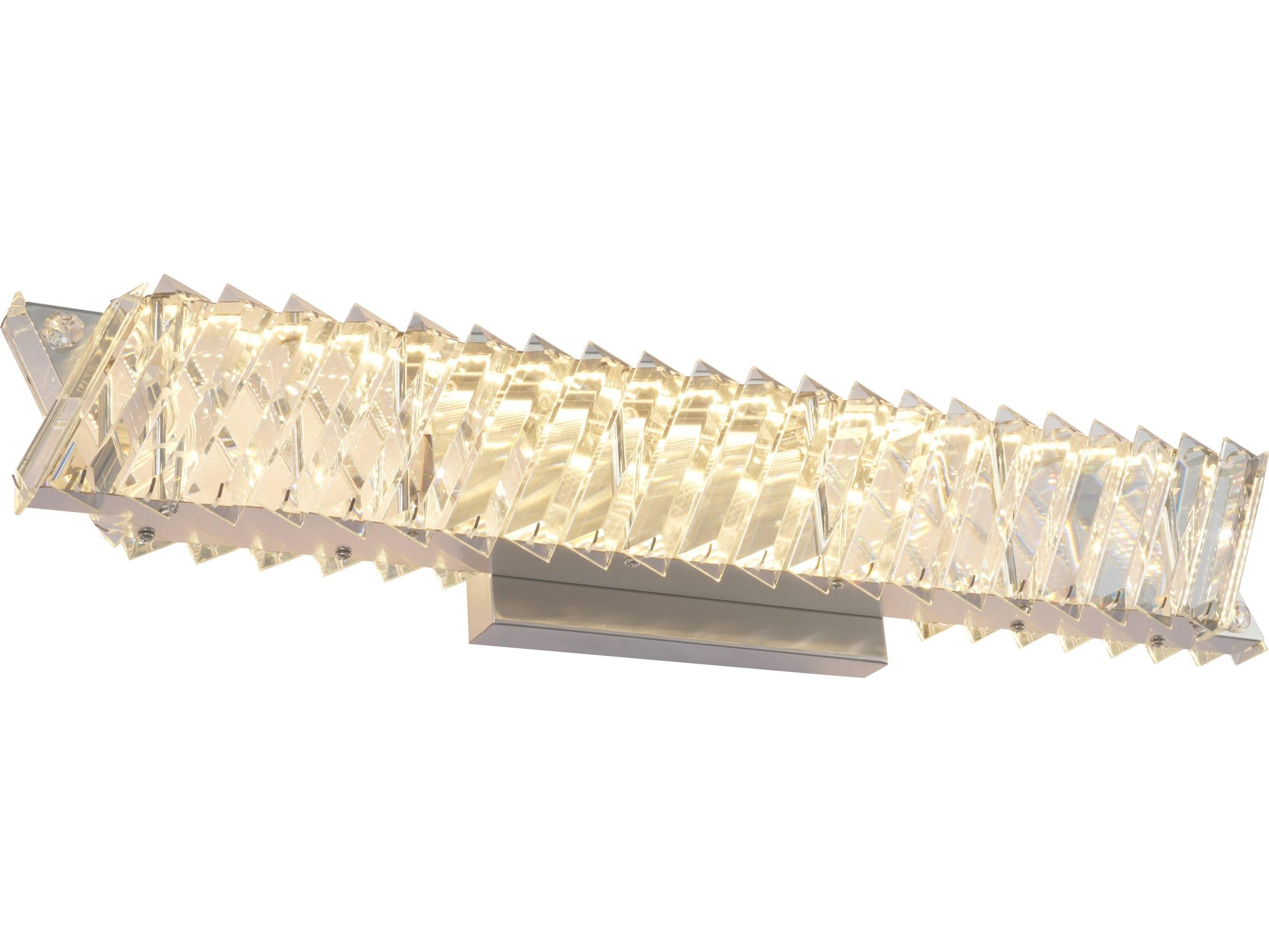 Artcraft Alya 1-Light Polished Nickel Wall Sconce