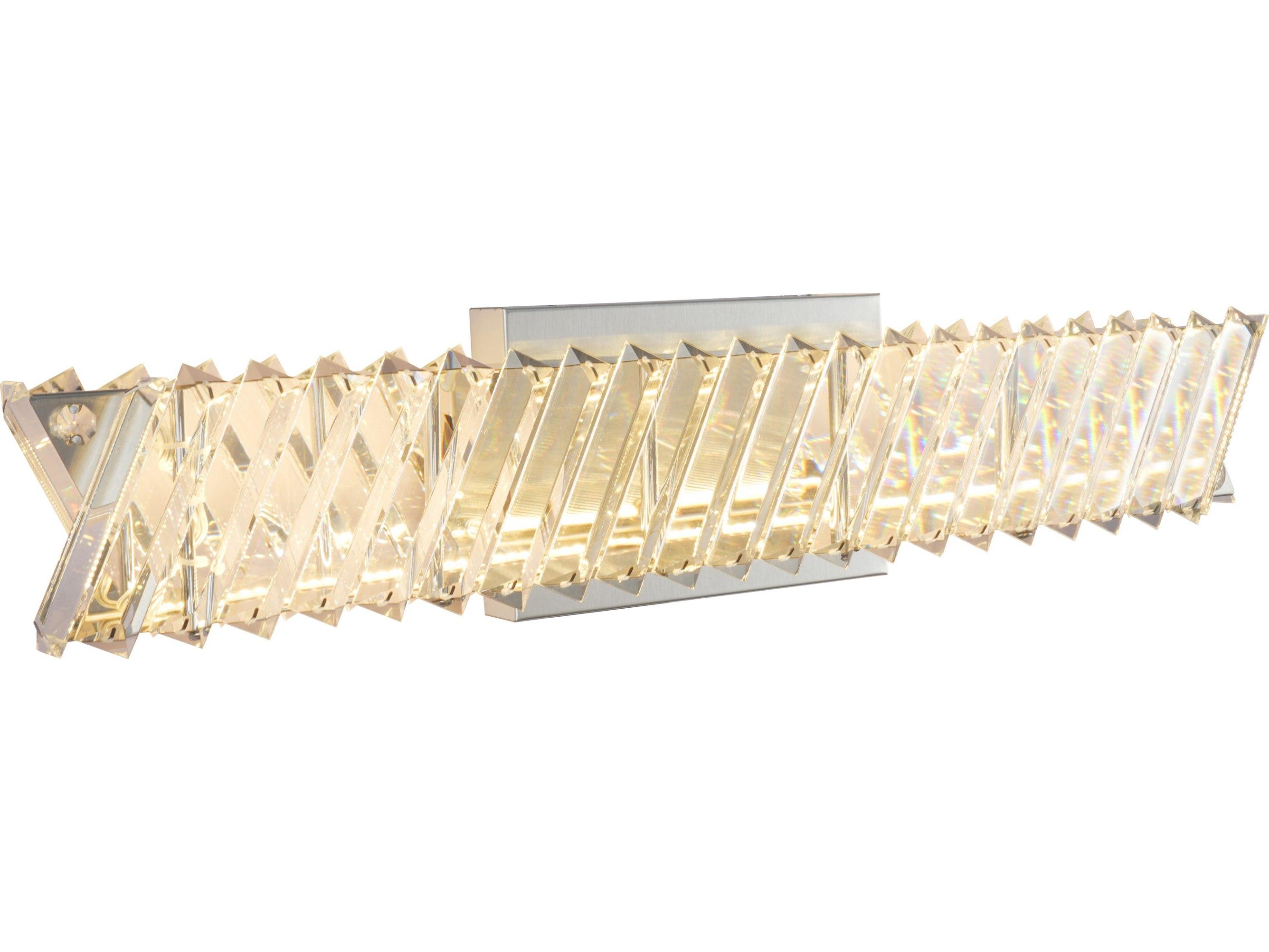 Artcraft Alya 1-Light Polished Nickel Wall Sconce