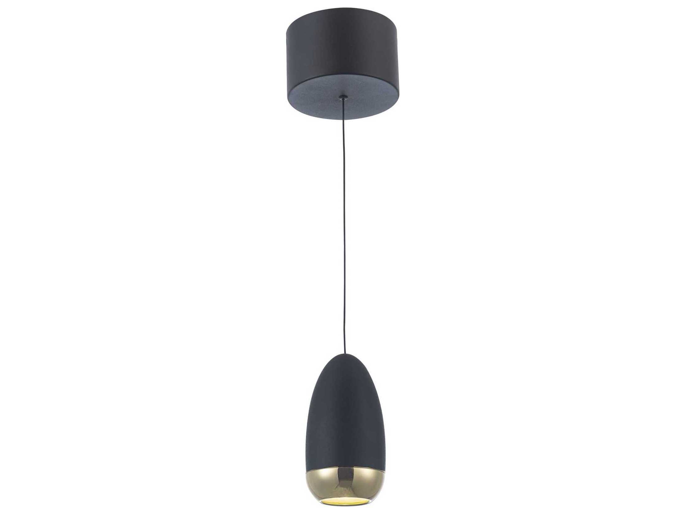 Artcraft Royal Pearl Black LED Mini Pendant