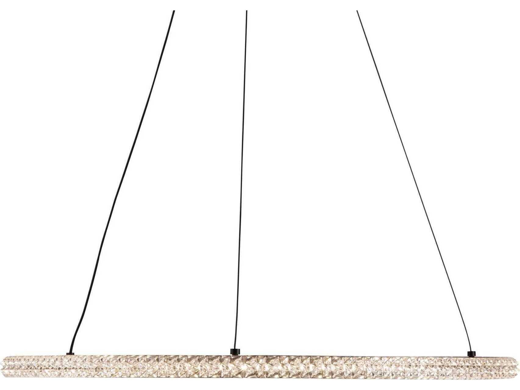 Artcraft Nova Black LED Round Pendant