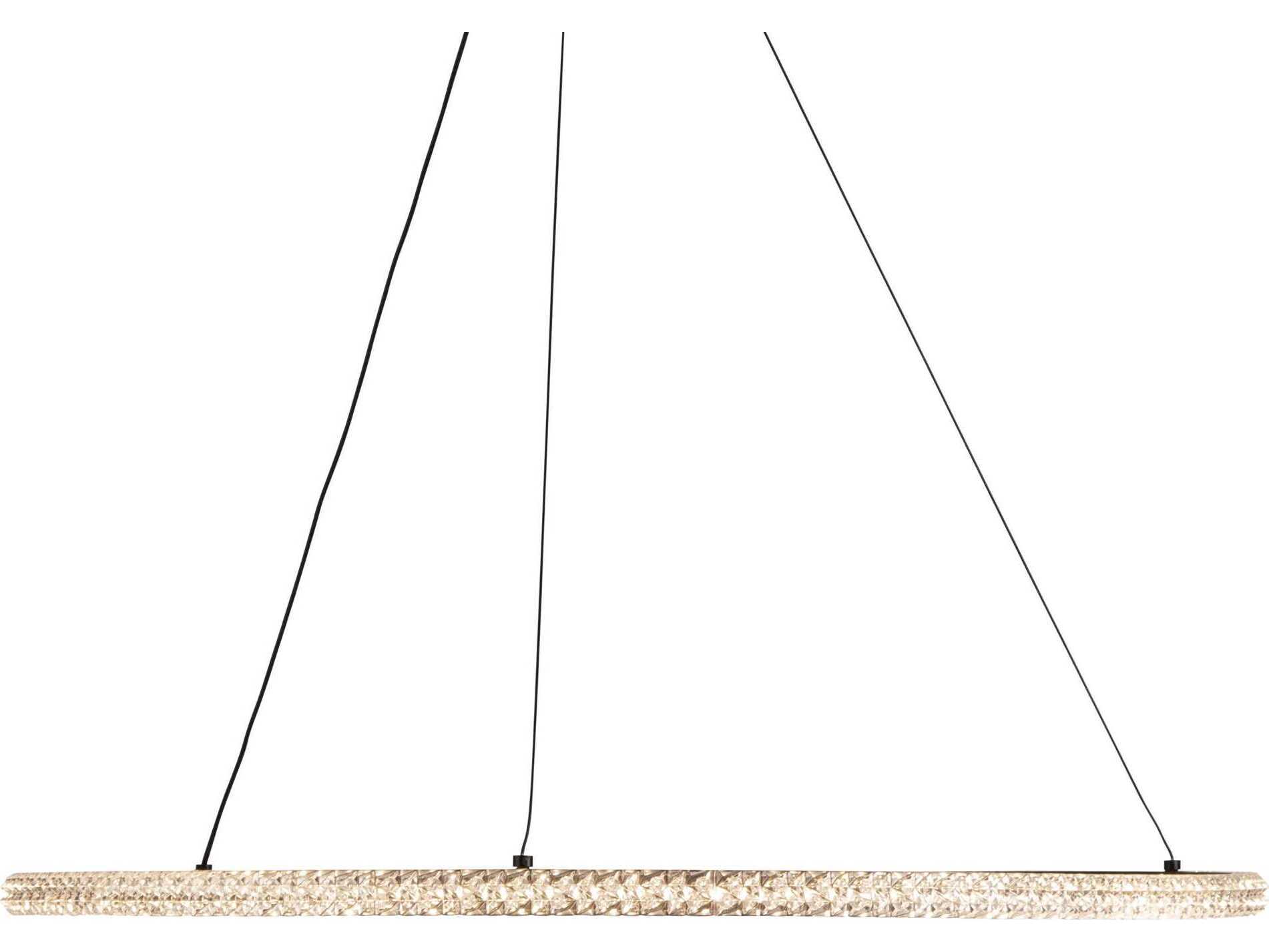 Artcraft Nova Black LED Round Pendant