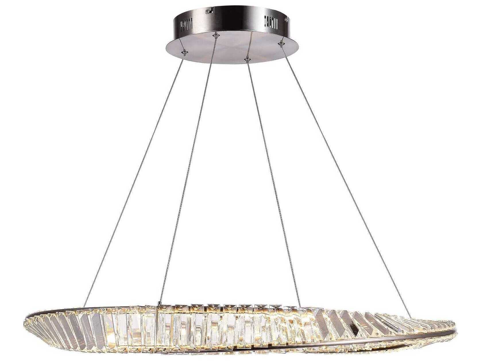 Artcraft Stella Satin Nickel Round Pendant