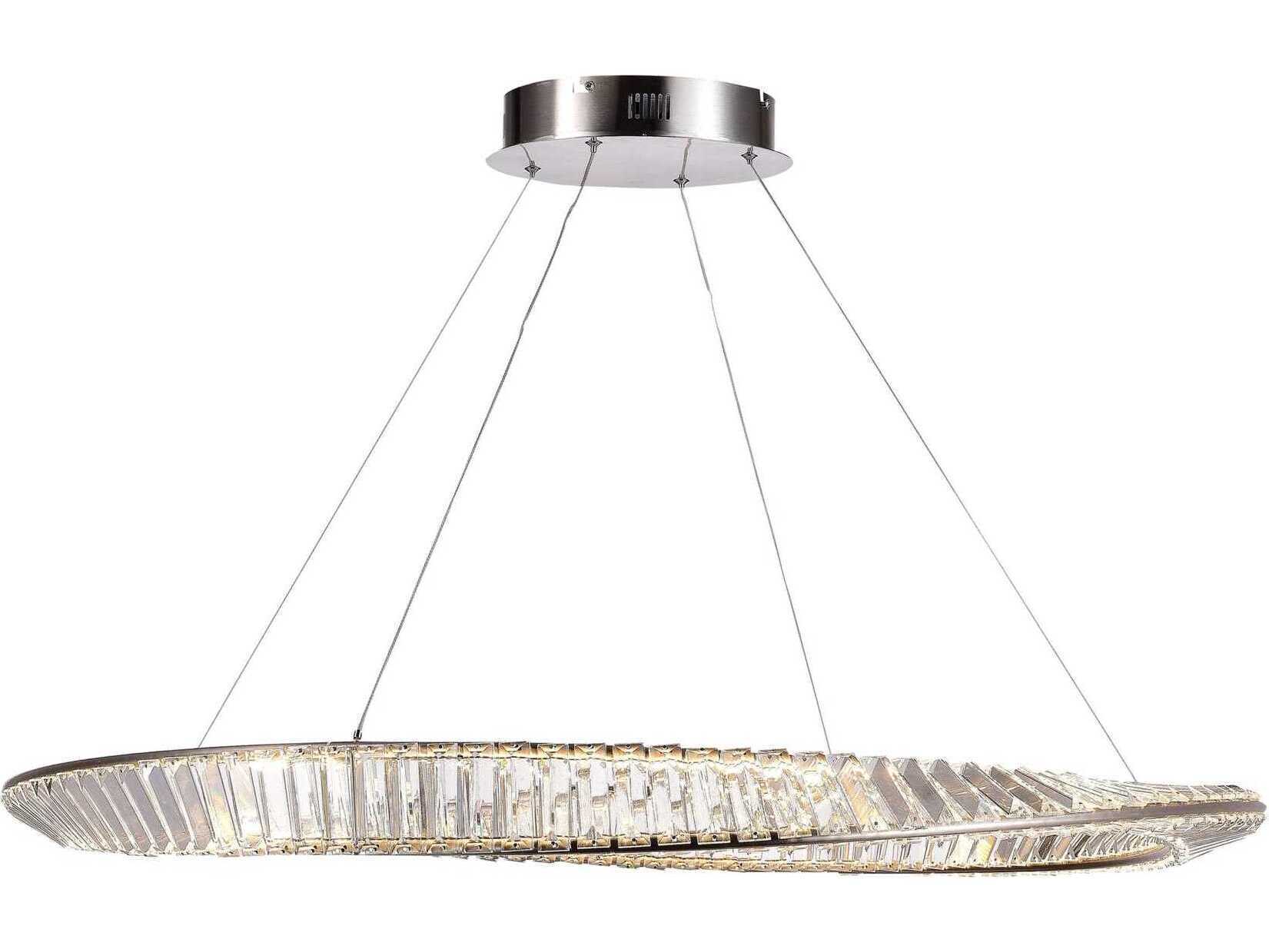 Artcraft Stella Satin Nickel Round Pendant