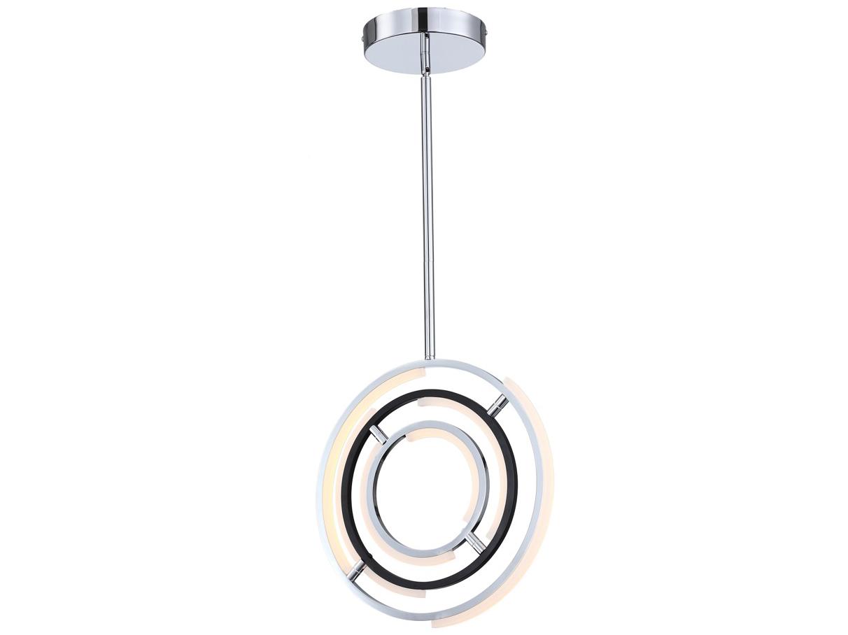 Artcraft Trilogy Polished Nickel Geometric Pendant