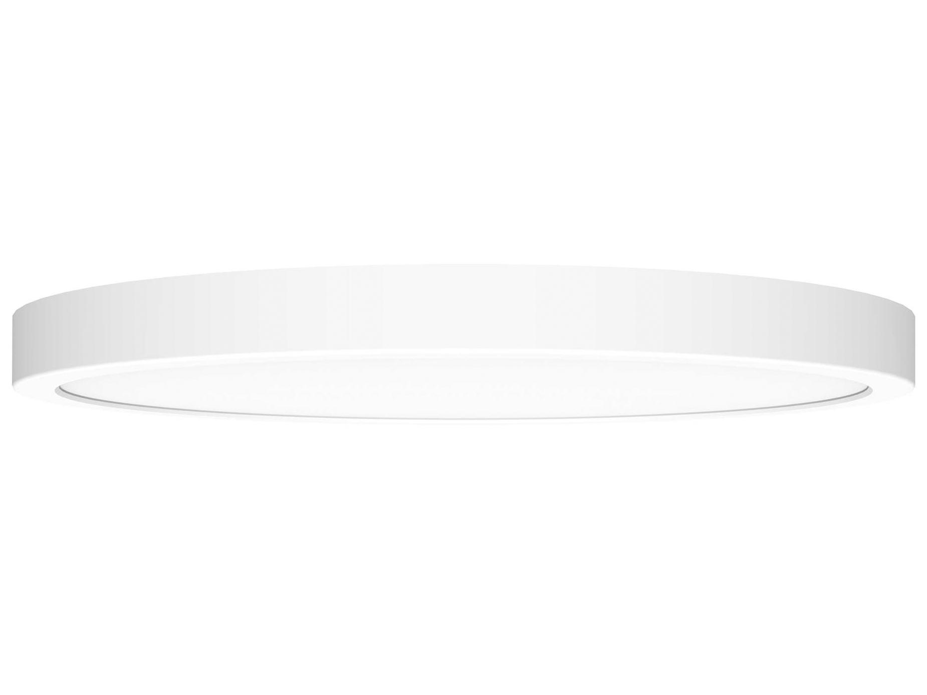 Artcraft 1-Light White LED Round Flush Mount