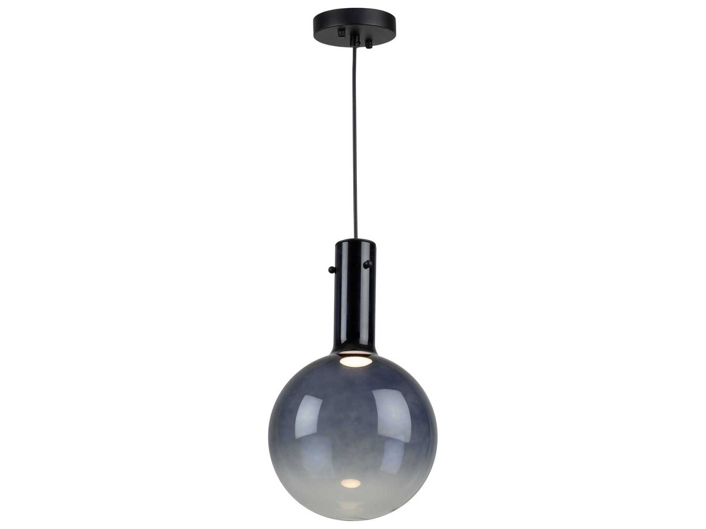 Artcraft Alexis 1-Light Blue Globe Mini Pendant