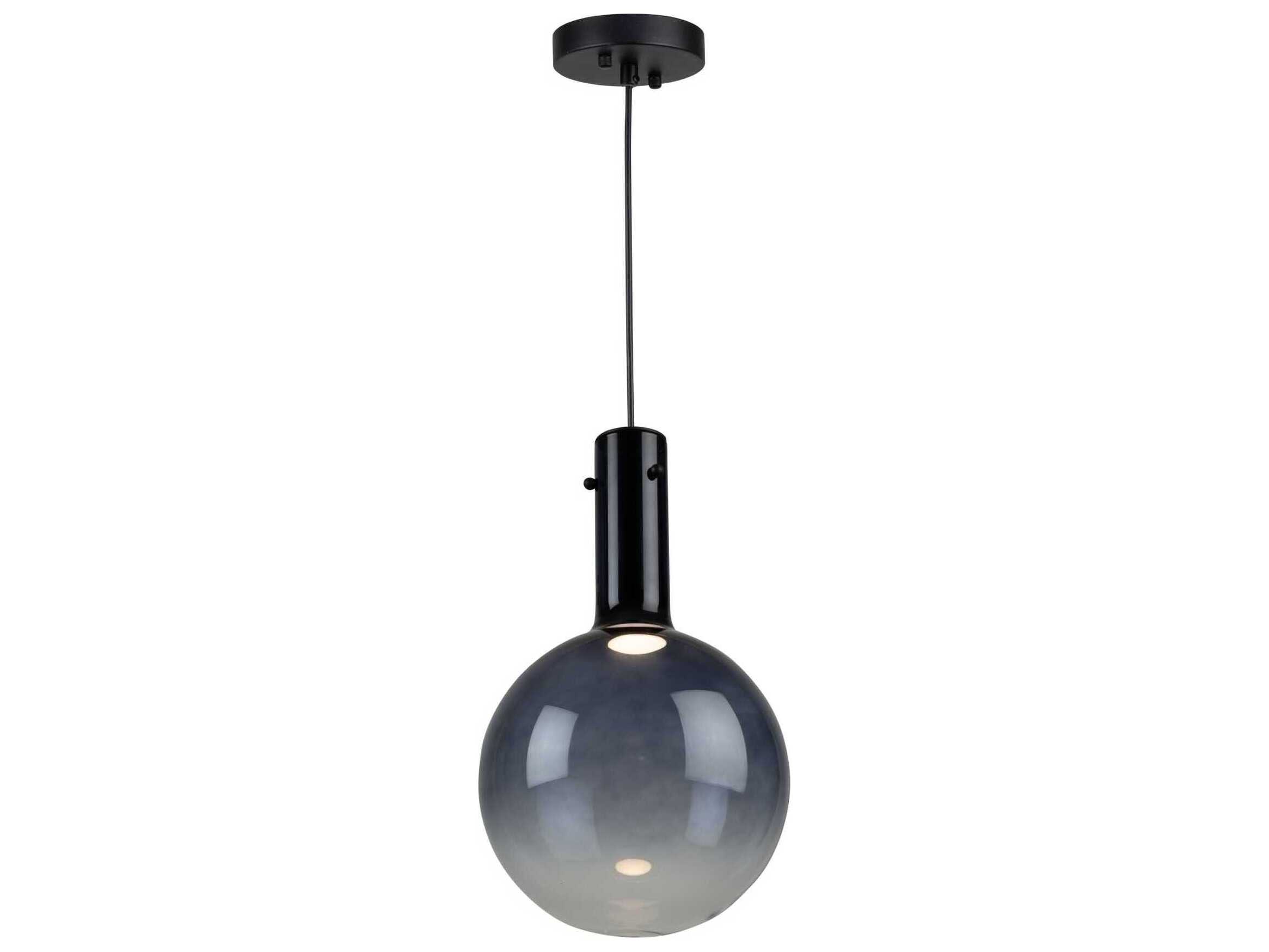 Artcraft Alexis 1-Light Blue Globe Mini Pendant