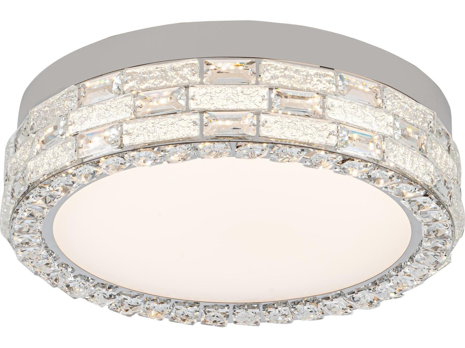 Artcraft Elegance Chrome Flush Mount