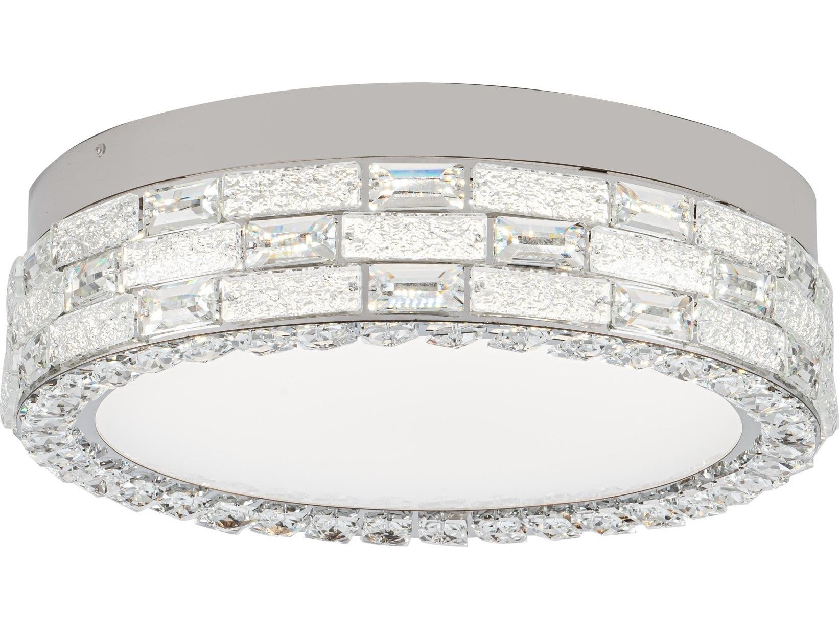 Artcraft Elegance Chrome Flush Mount