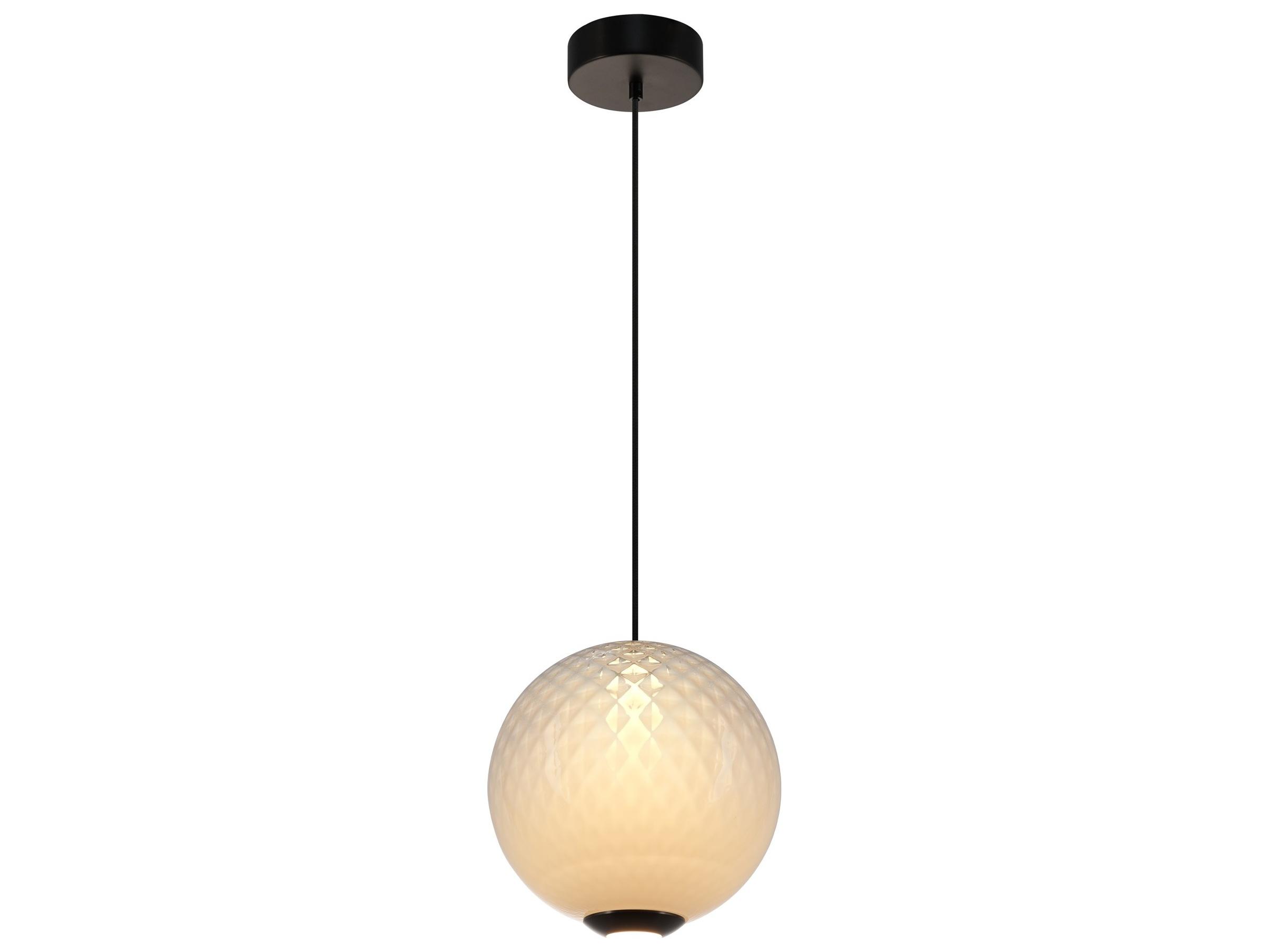 Artcraft Celeste 1-Light White Mini Pendant