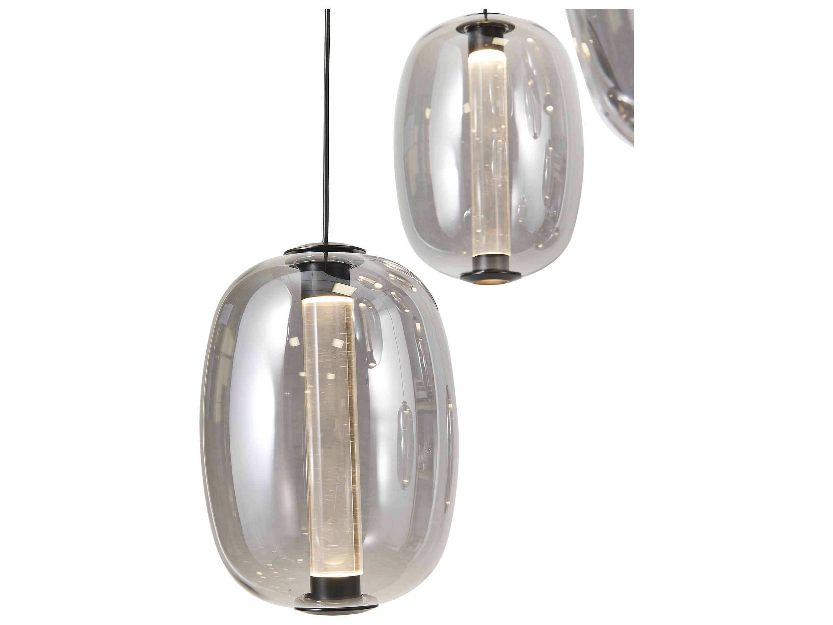 Artcraft Vega Black Linear Island Pendant