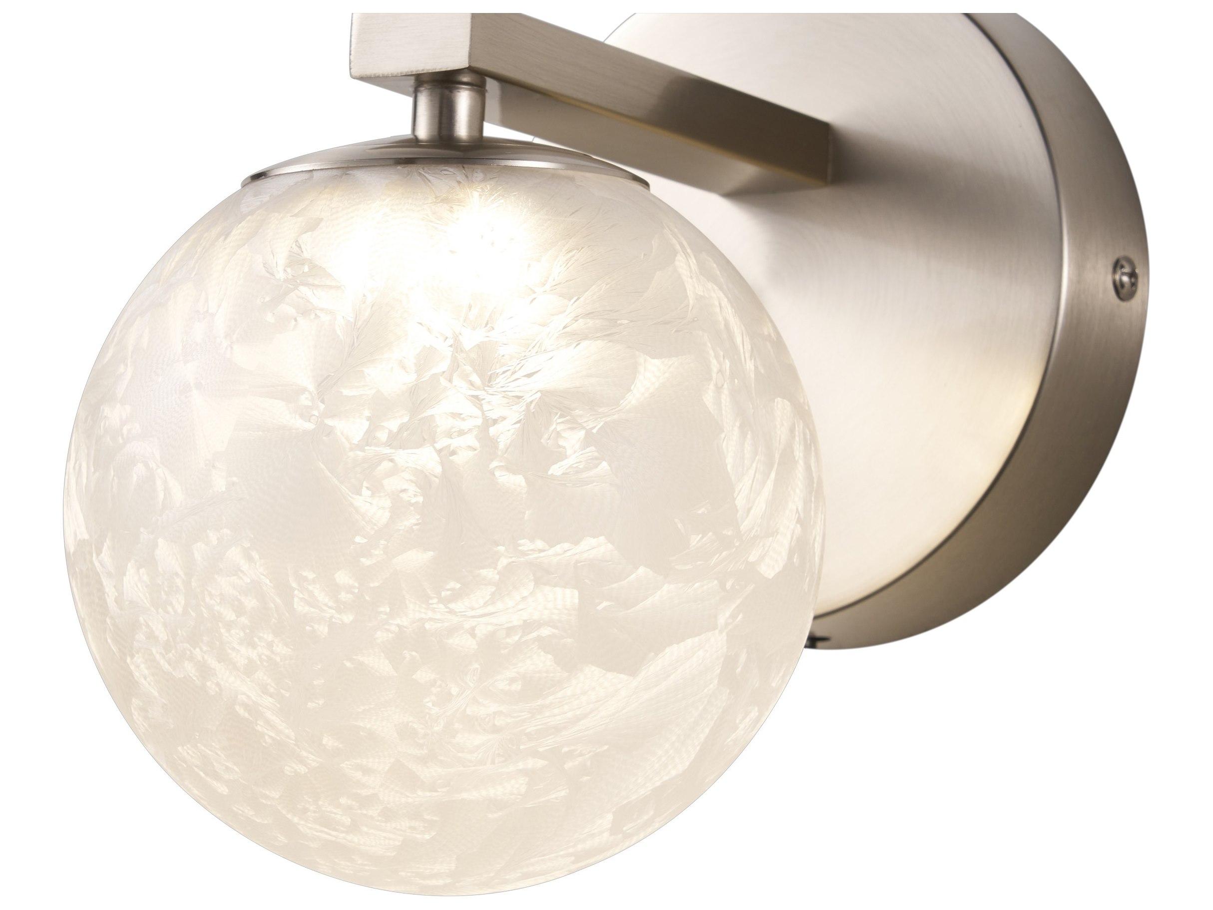 Artcraft Forma 1-Light Brushed Nickel Wall Sconce