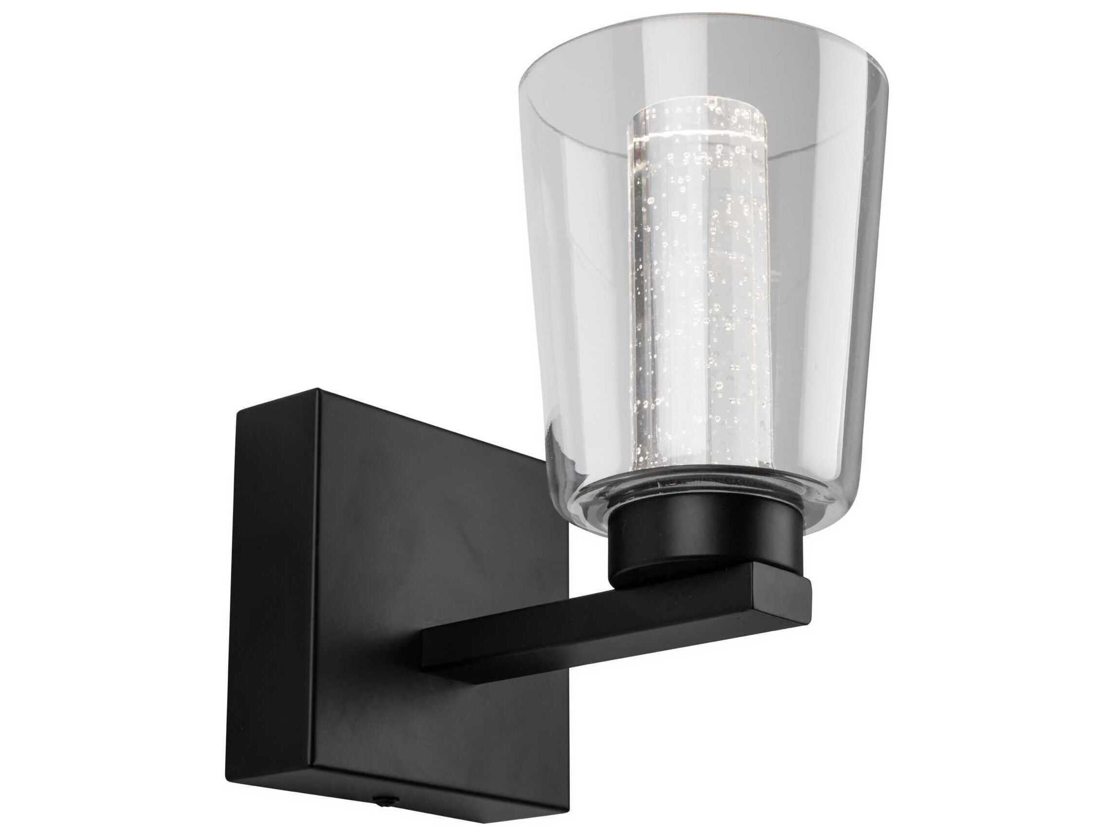 Artcraft Dalton 1-Light Black Wall Sconce