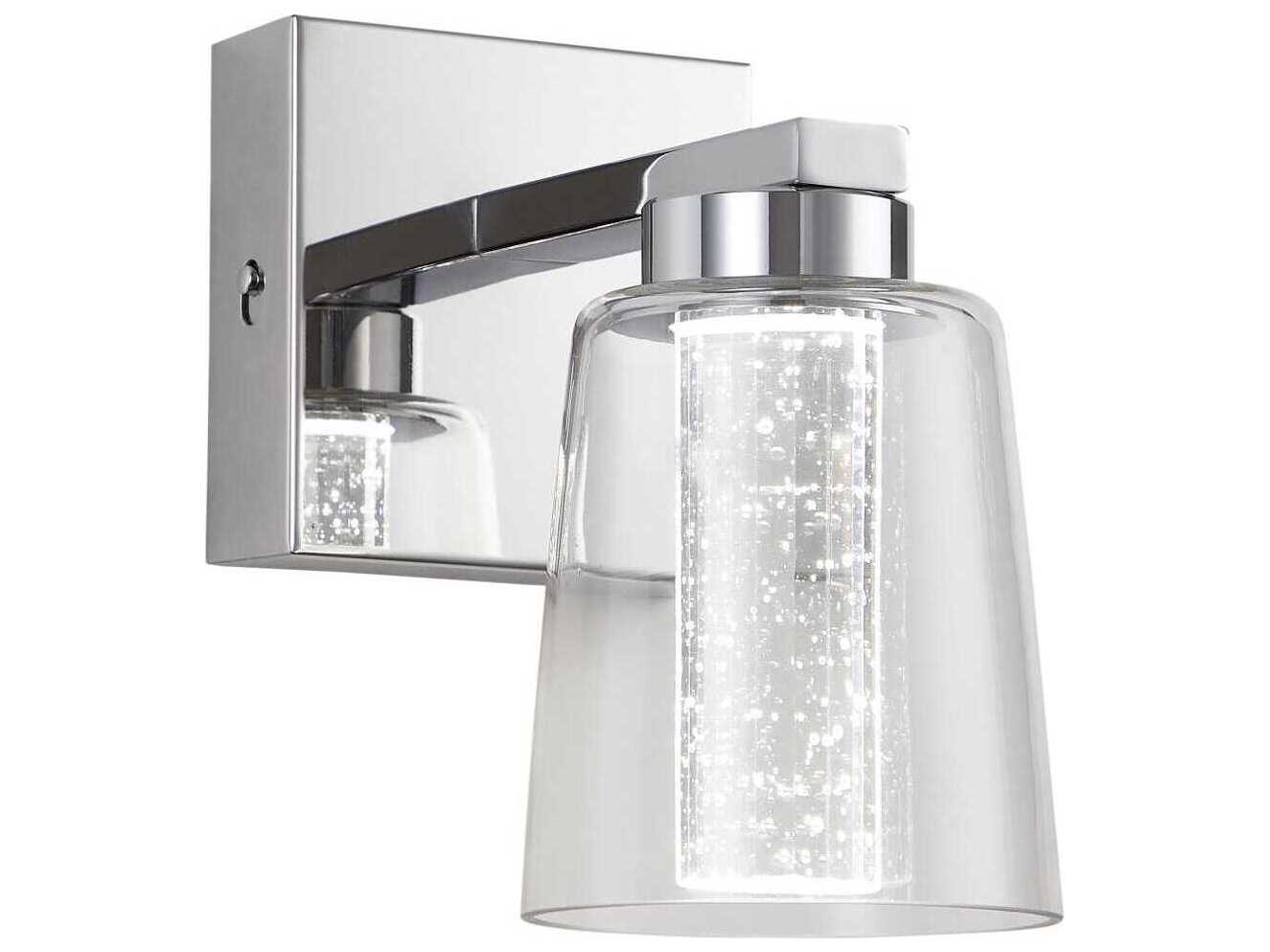 Artcraft Dalton 1-Light Chrome Wall Sconce