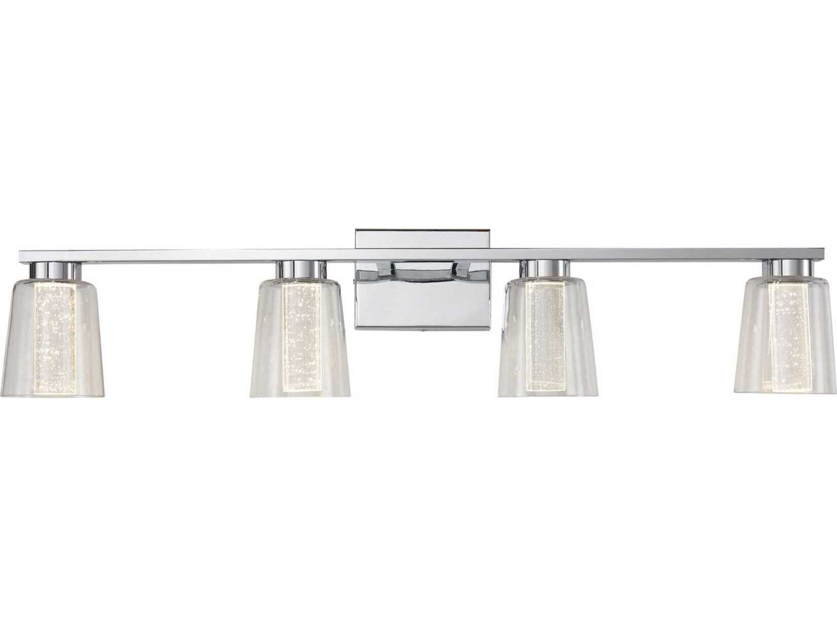 Artcraft Dalton 4-Light Chrome Vanity Light