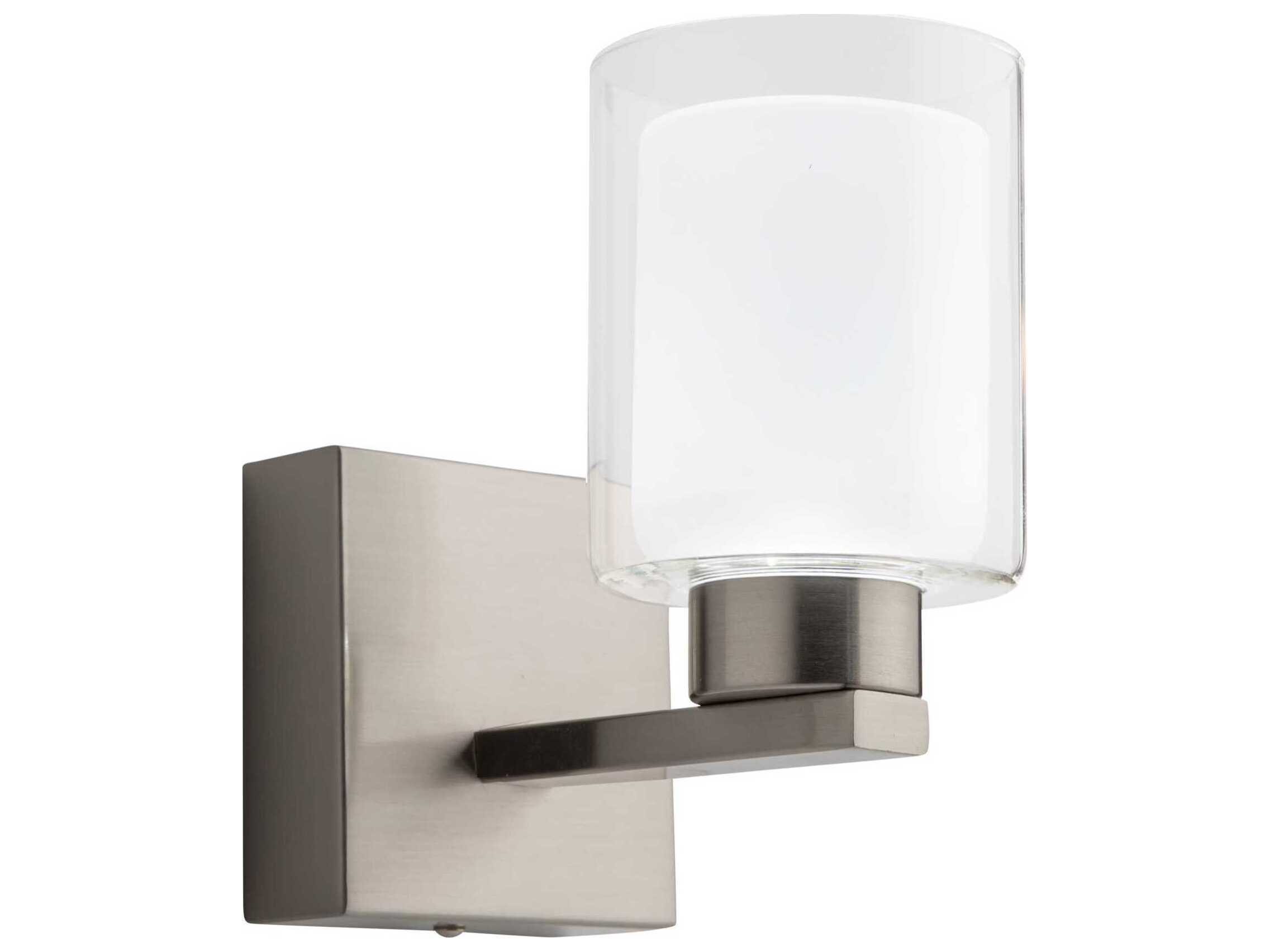 Artcraft Saville 1-Light Brushed Nickel Wall Sconce