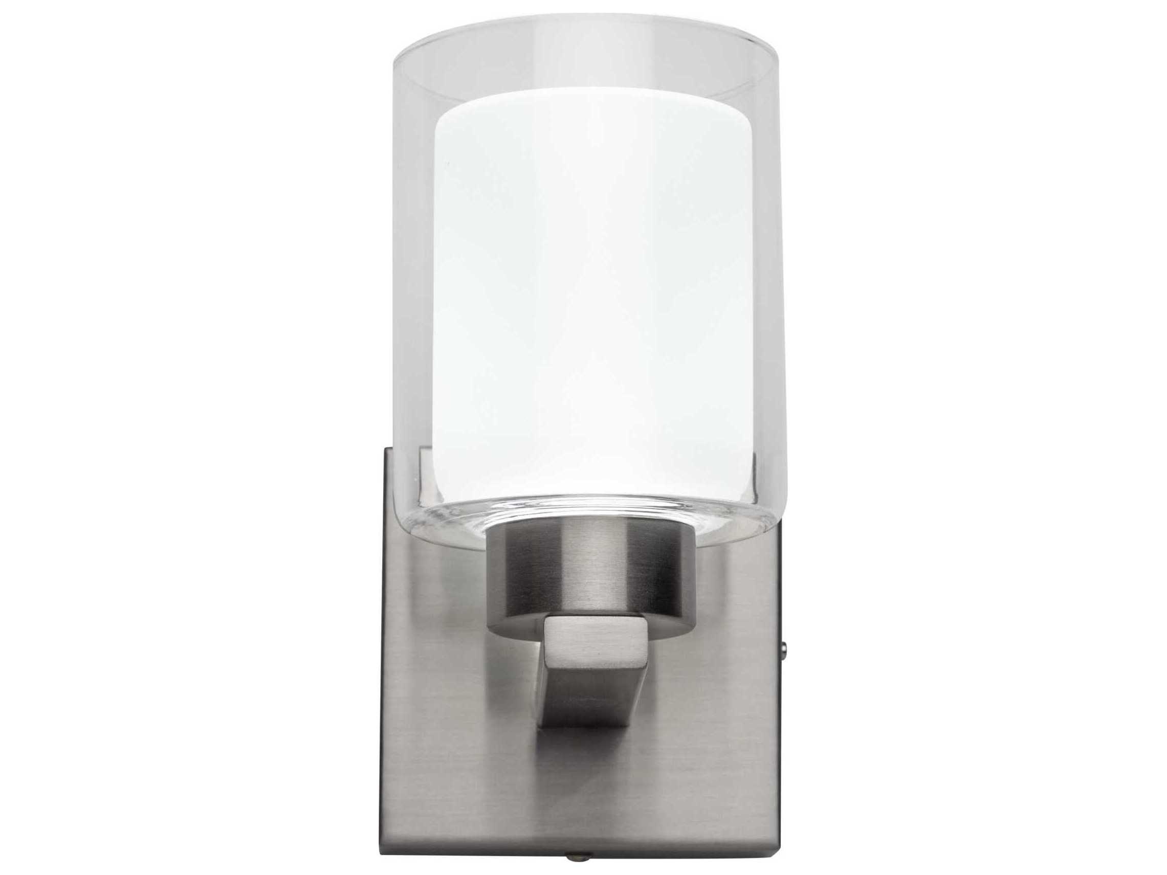 Artcraft Saville 1-Light Brushed Nickel Wall Sconce
