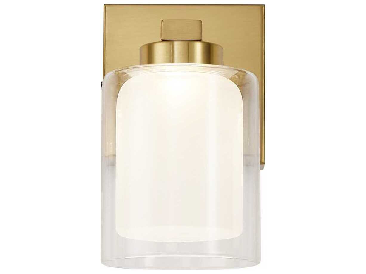 Artcraft Saville 1-Light Brass Wall Sconce