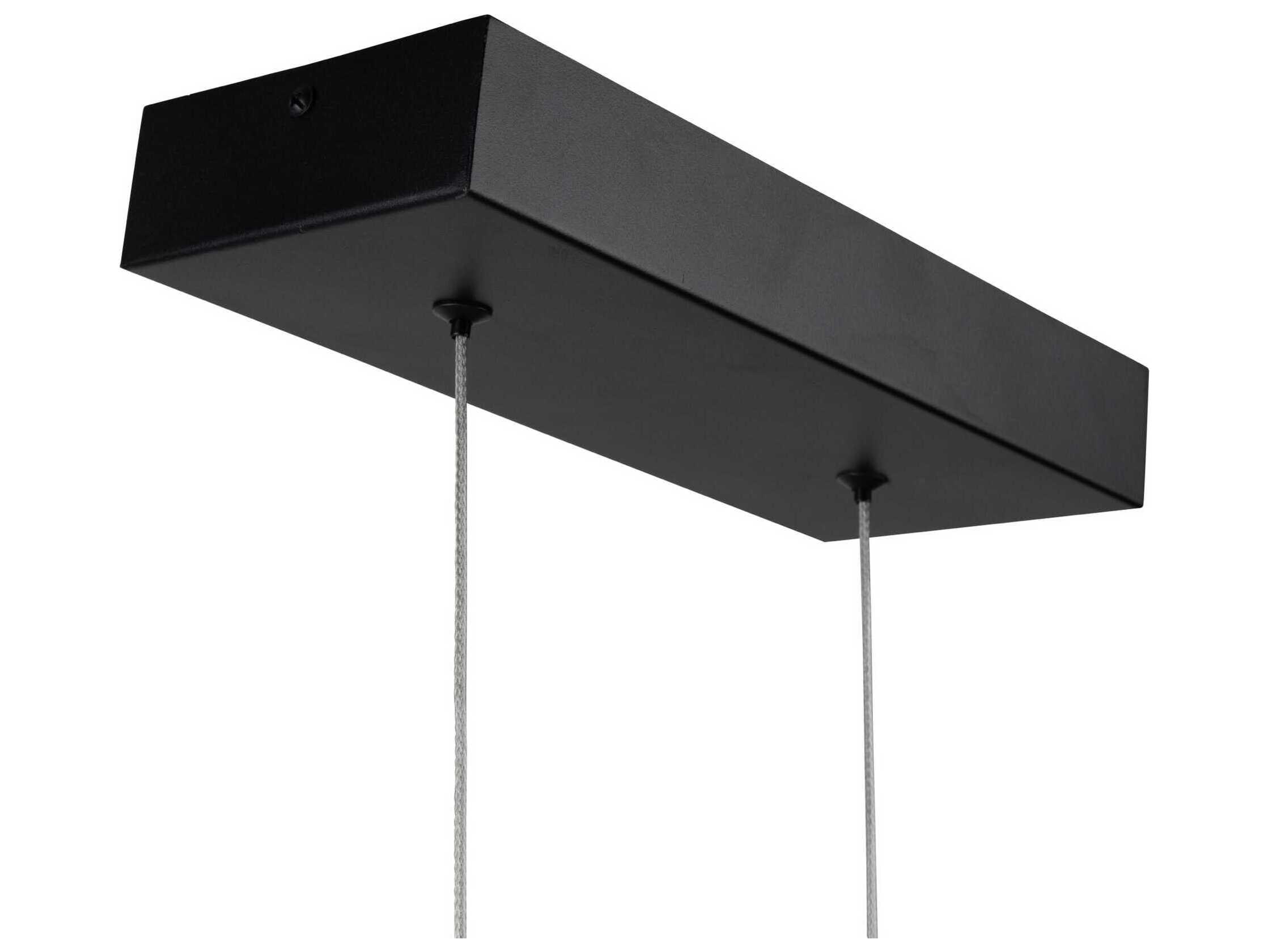 Artcraft Graymar Black LED Geometric Pendant