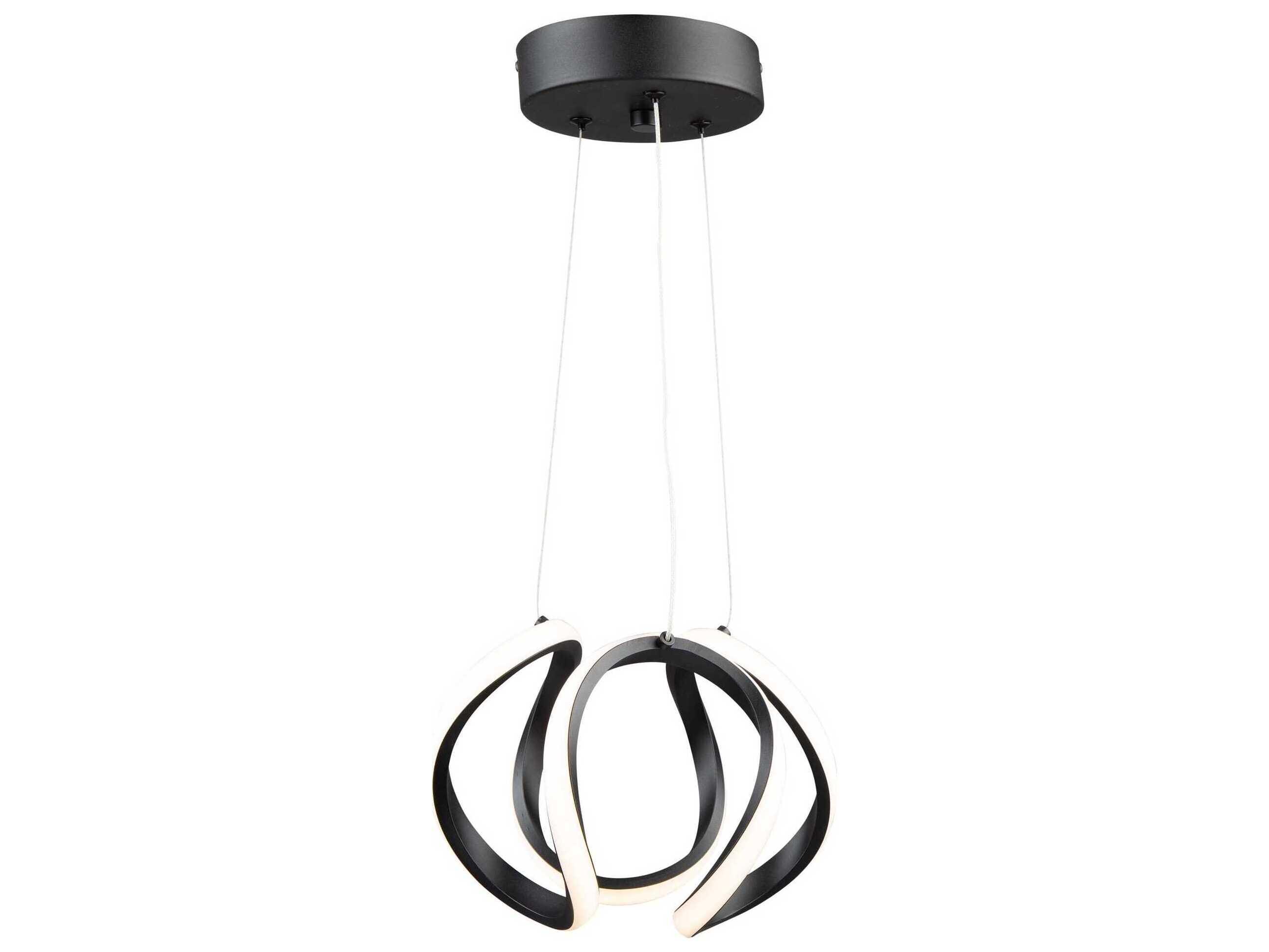 Artcraft Mira Black LED Mini Pendant