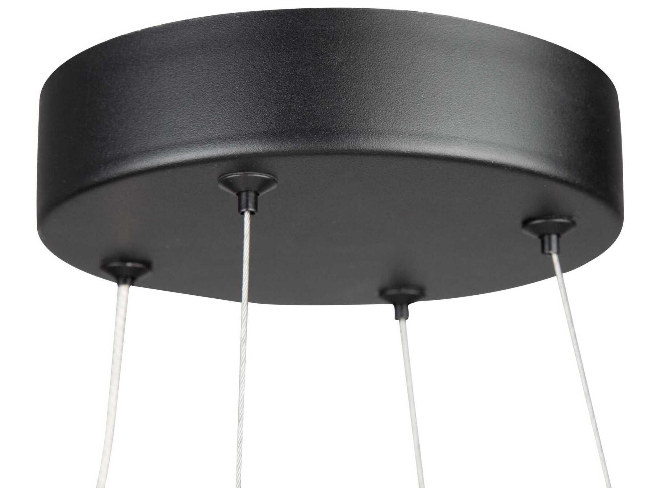 Artcraft Mira Black LED Pendant
