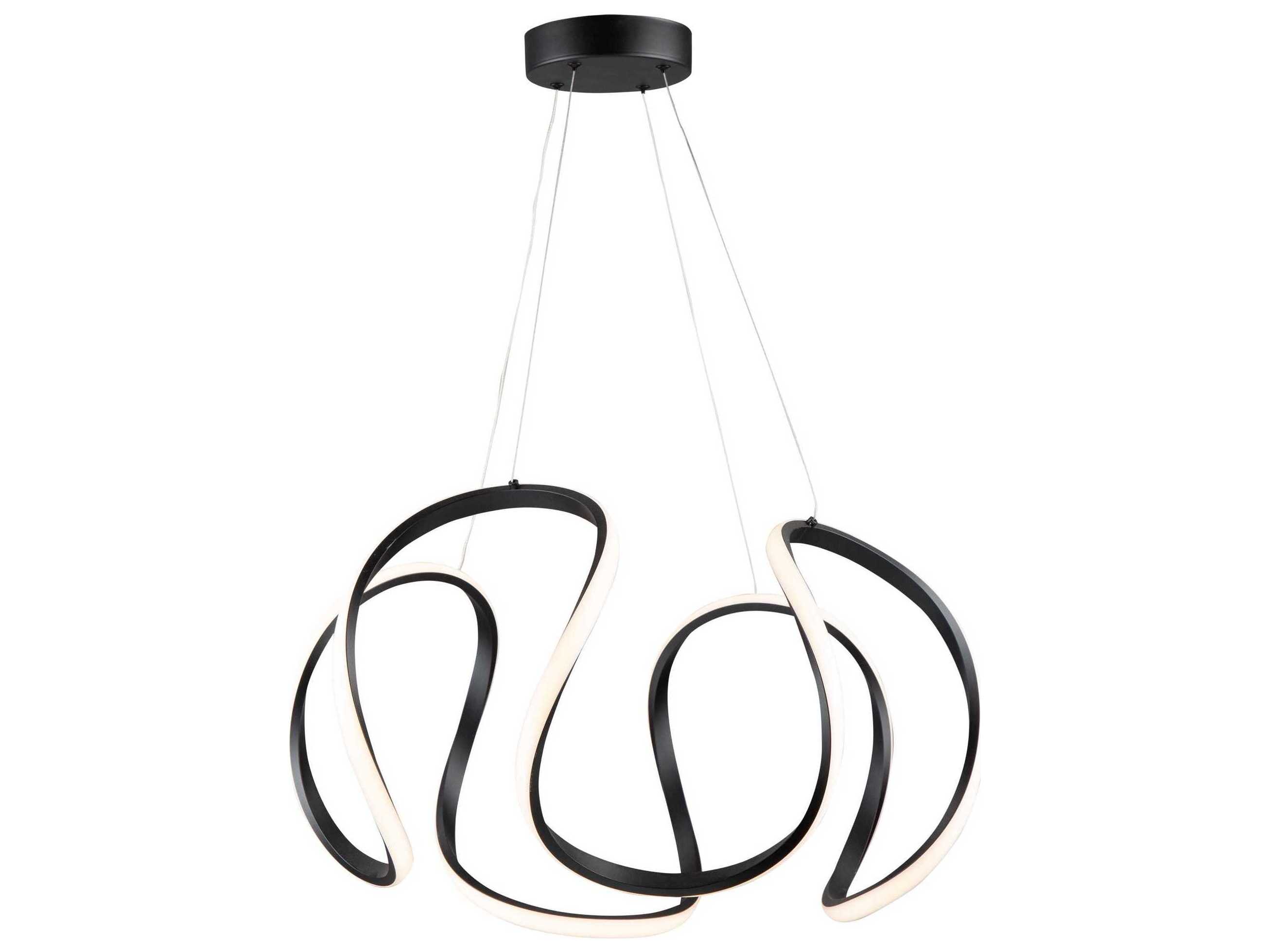 Artcraft Mira Black LED Pendant